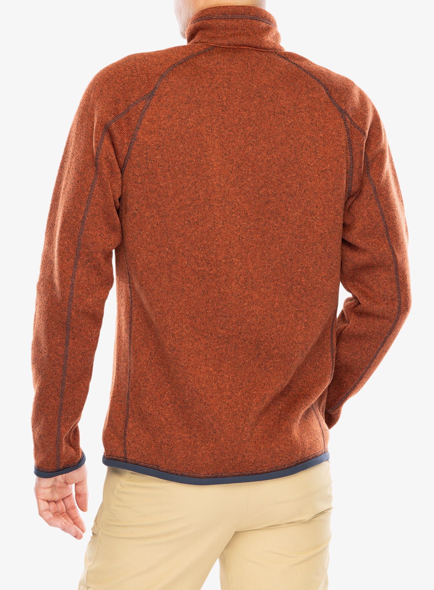 Flis Patagonia Better Sweater Jacket - burnished red