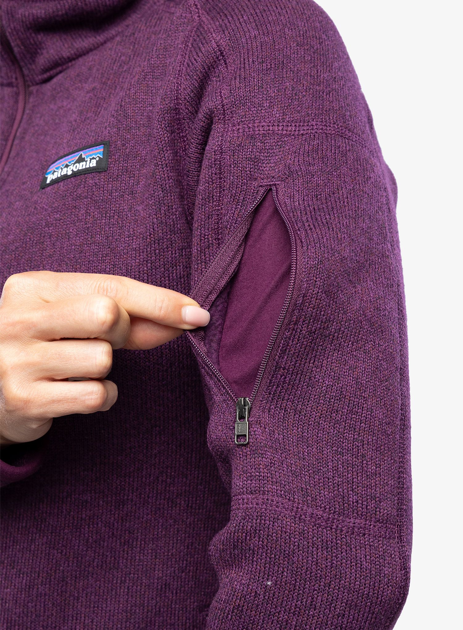 Ženski flis Patagonia Better Sweater Jacket - night plum