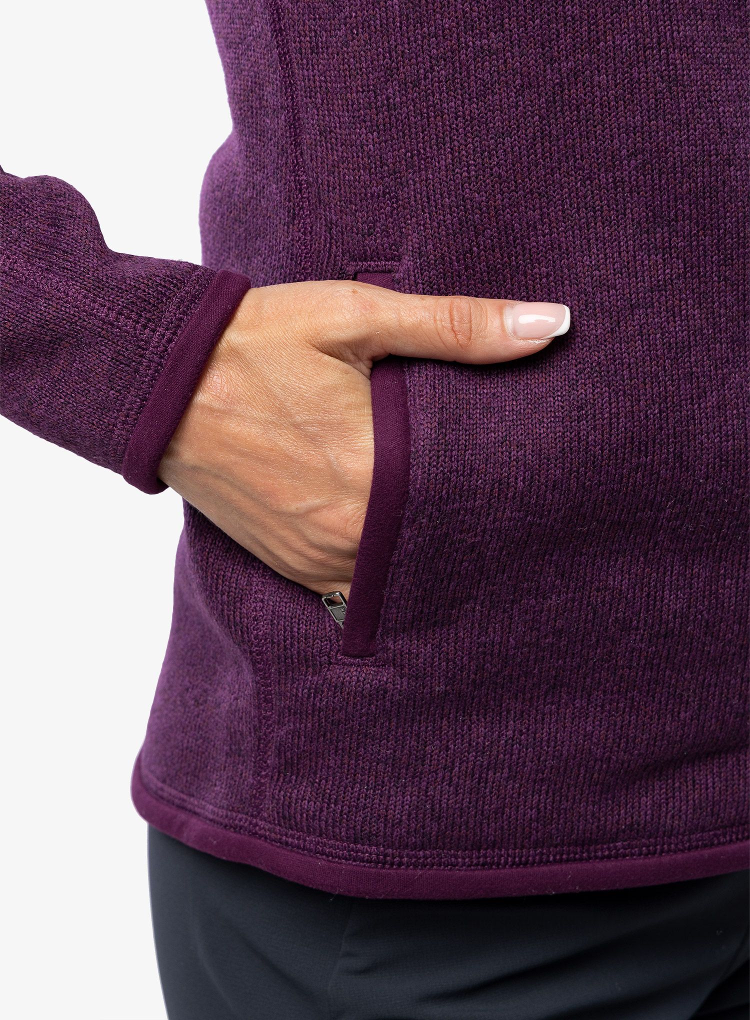 Ženski flis Patagonia Better Sweater Jacket - night plum