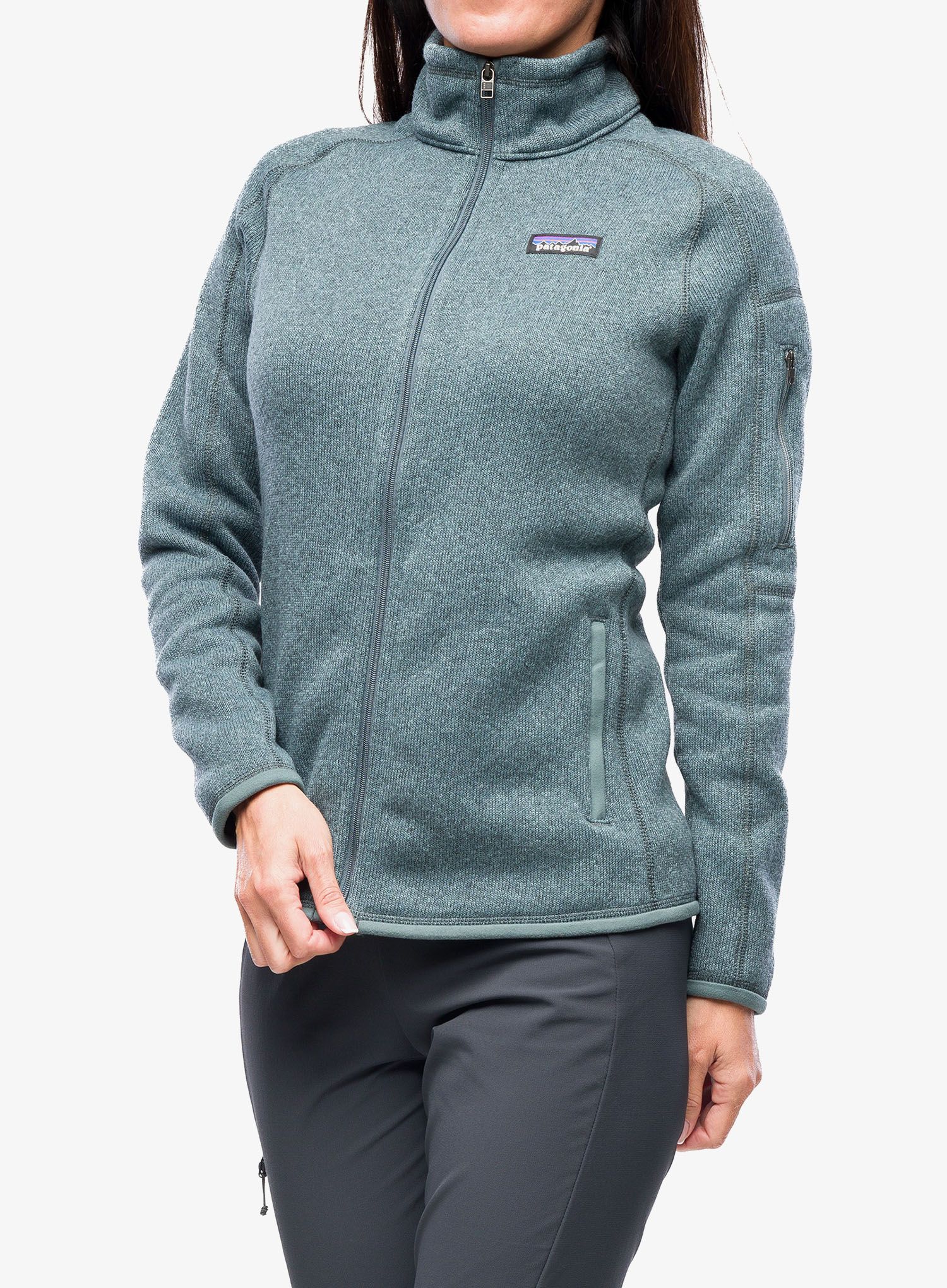 Ženski flis Patagonia Better Sweater Jacket - nouveau green