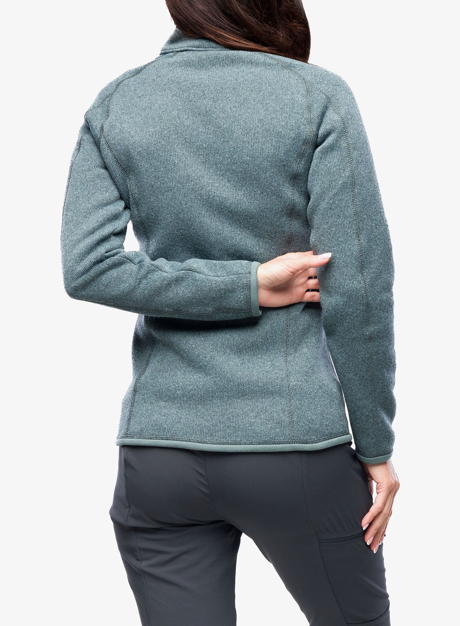 Ženski flis Patagonia Better Sweater Jacket - nouveau green