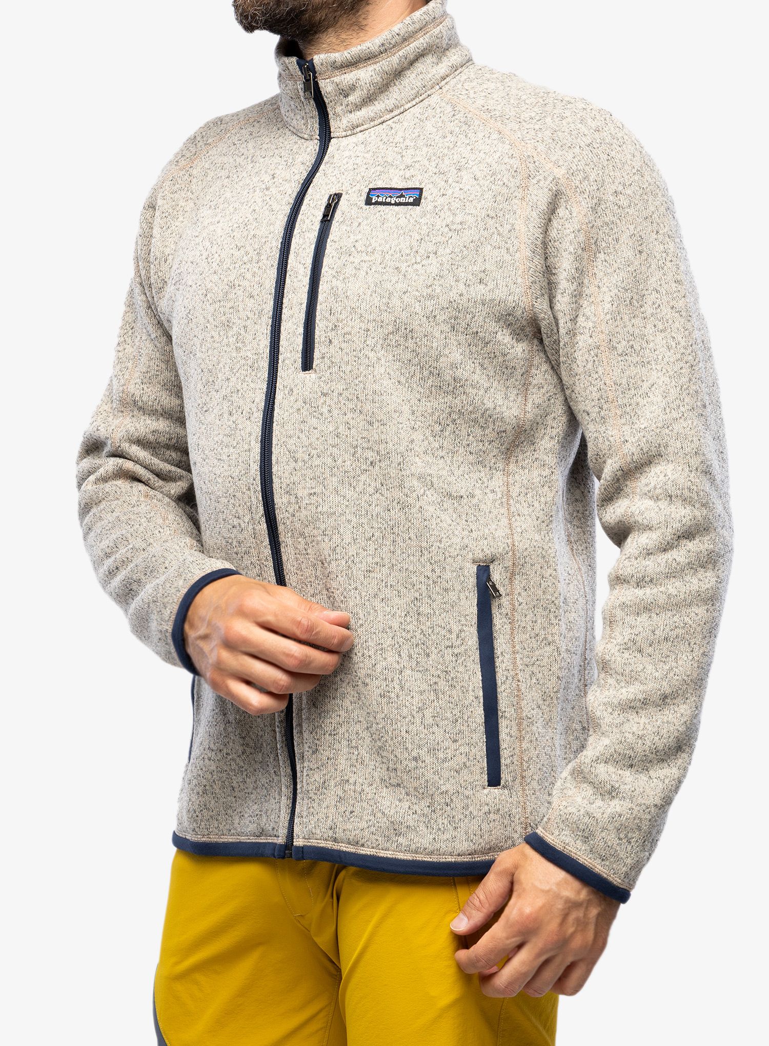 Flis Patagonia Better Sweater Jacket - oar tan