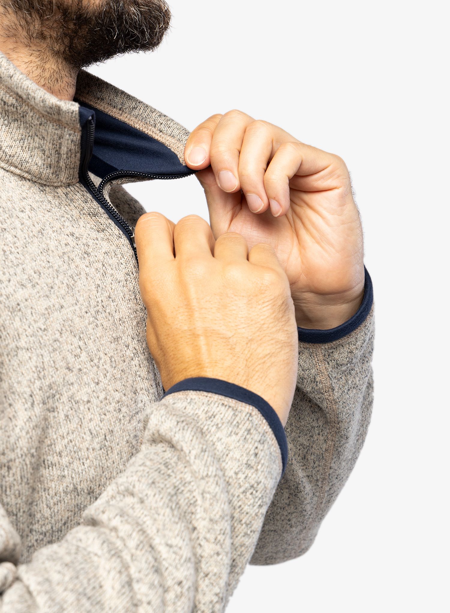Flis Patagonia Better Sweater Jacket - oar tan