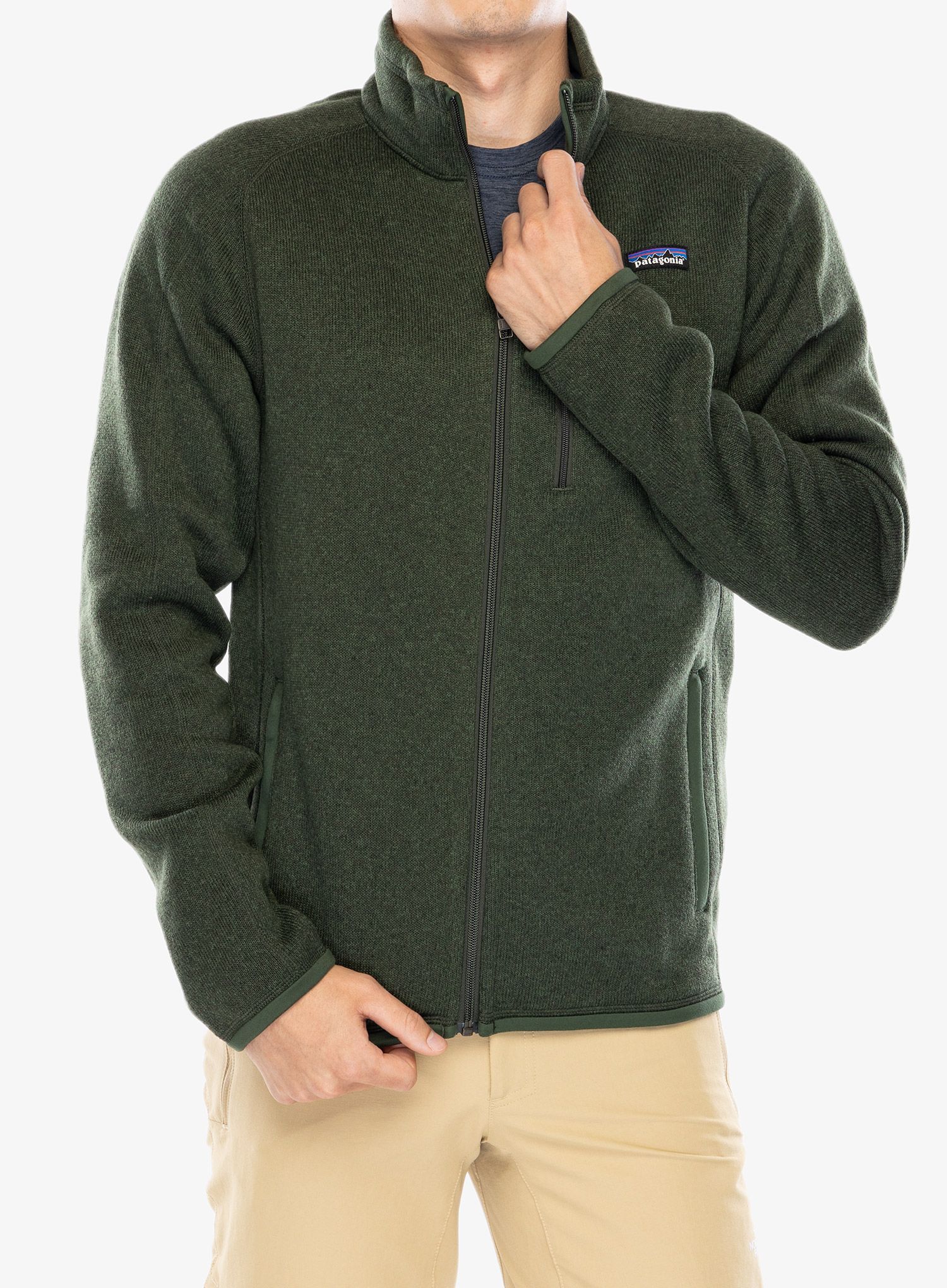 Flis Patagonia Better Sweater Jacket - torrey pine green