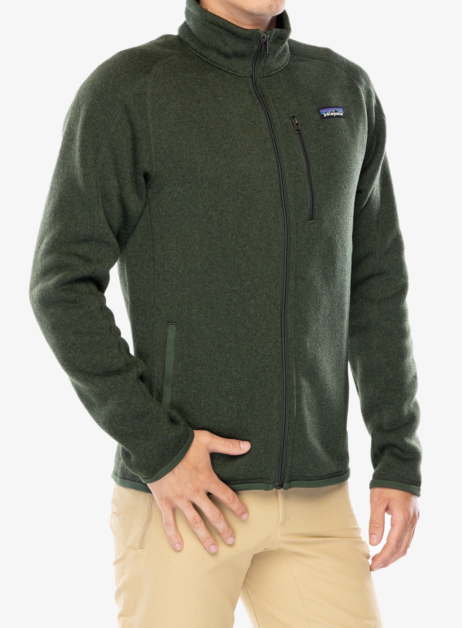 Flis Patagonia Better Sweater Jacket - torrey pine green