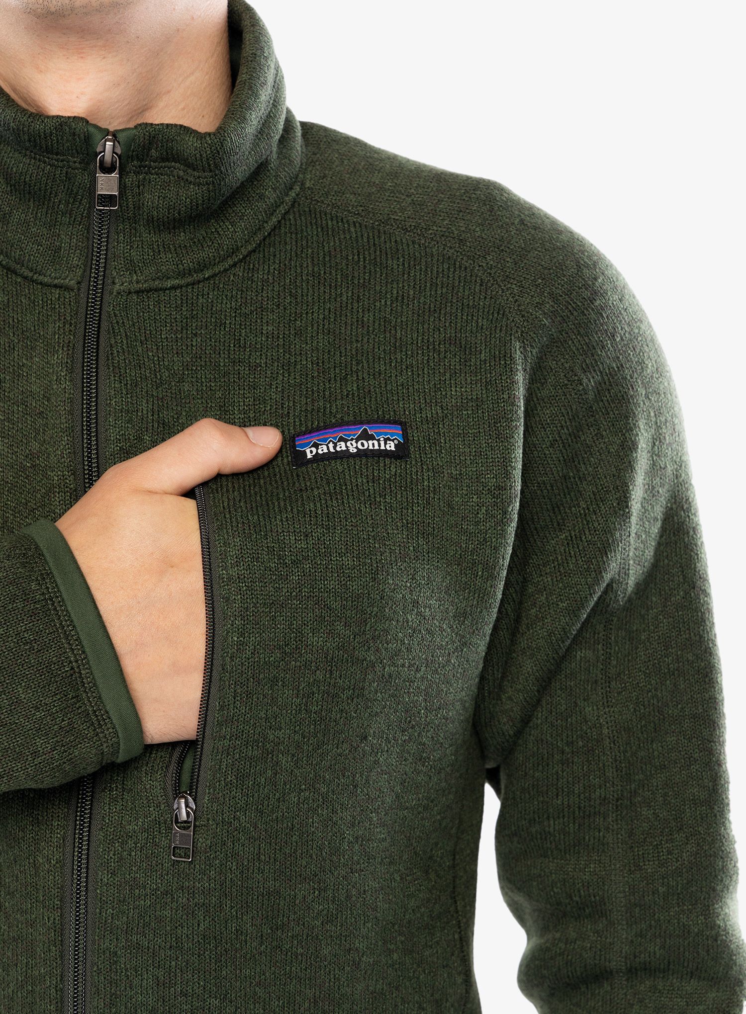 Flis Patagonia Better Sweater Jacket - torrey pine green