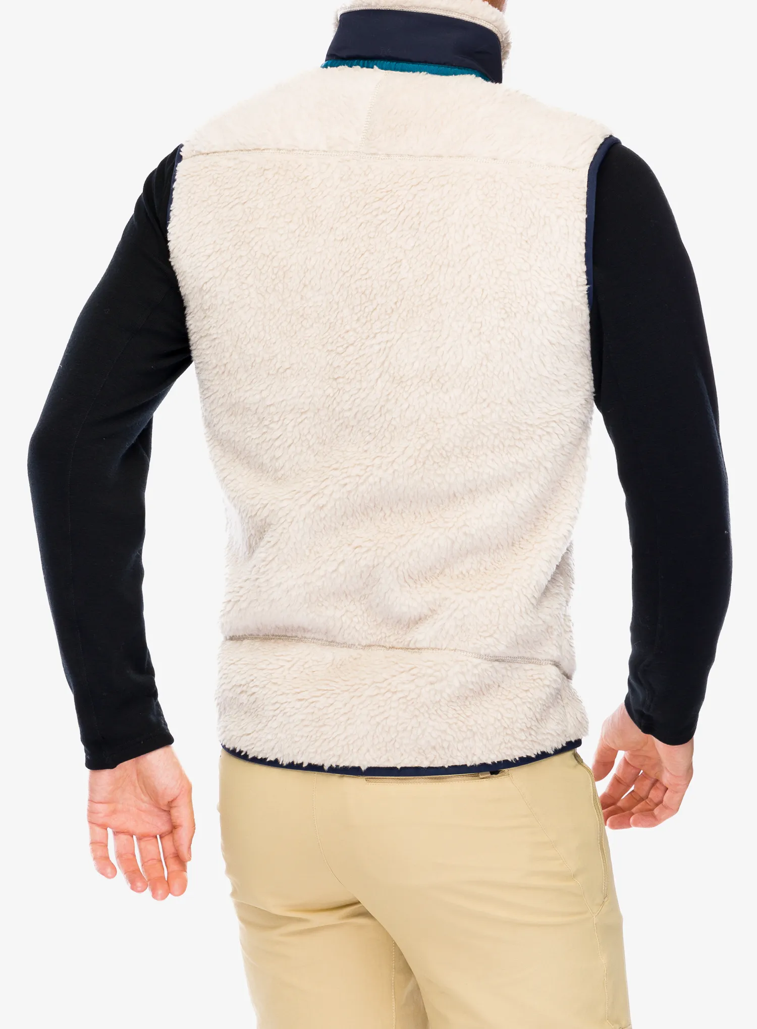 Moški brezrokavnik Patagonia Classic Retro-X Vest - natural