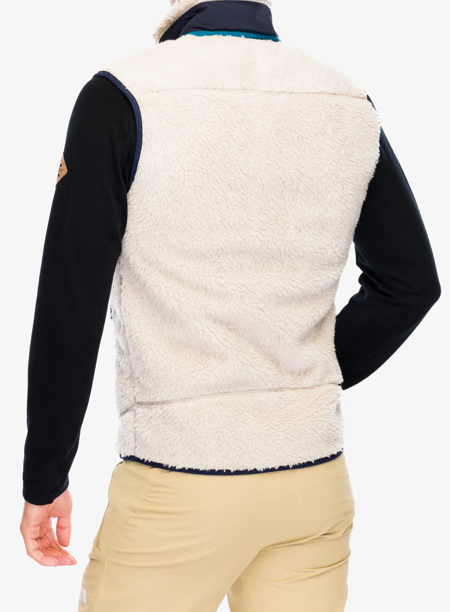 Moški brezrokavnik Patagonia Classic Retro-X Vest - natural