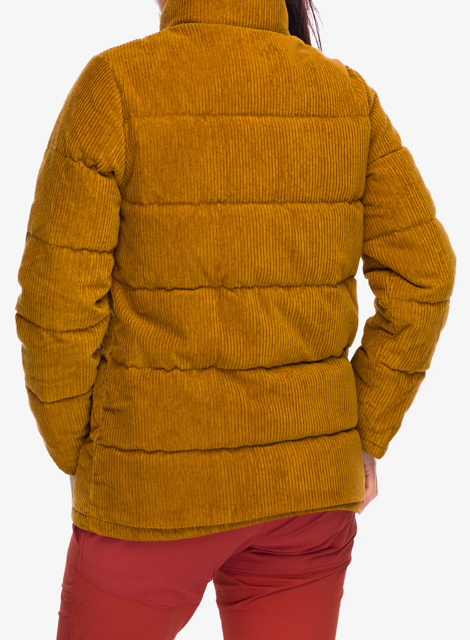 Ženska puhovka Patagonia Cord Fjord Coat - shelter brown