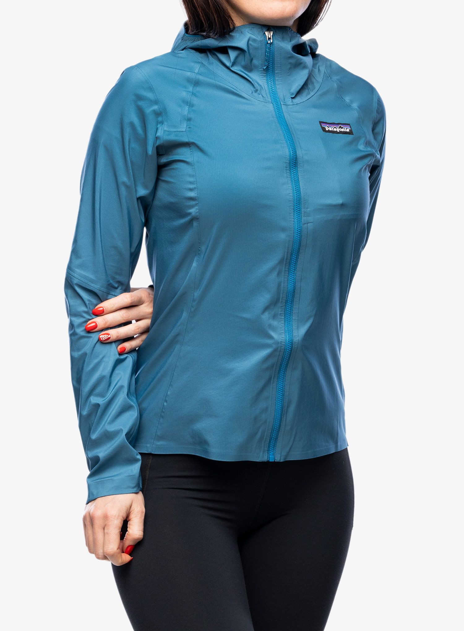 Ženska kolesarska jakna Patagonia Dirt Roamer Jacket - steller blue