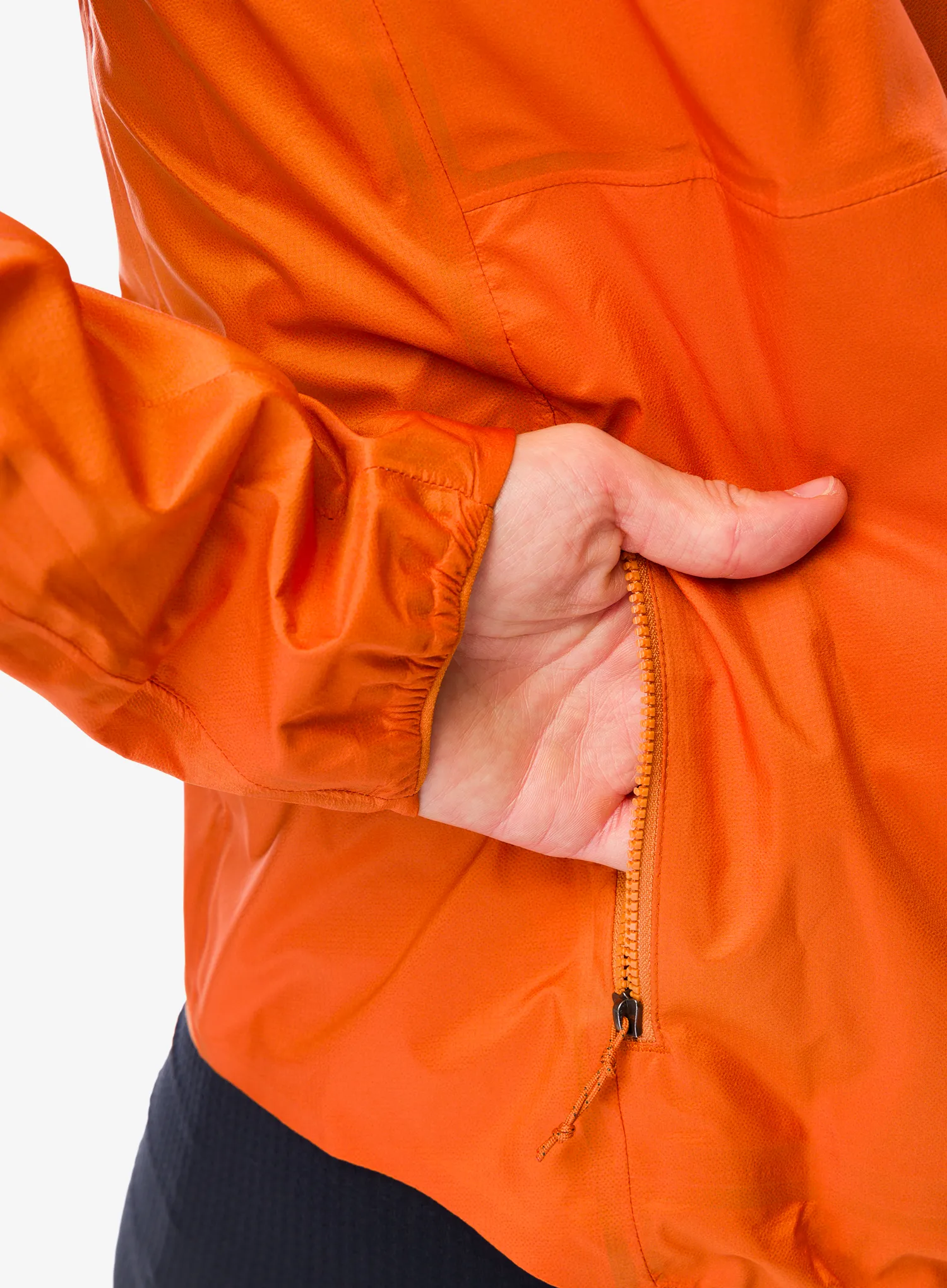 Kolesarska jakna Patagonia Dirt Roamer Jacket - redtail rust