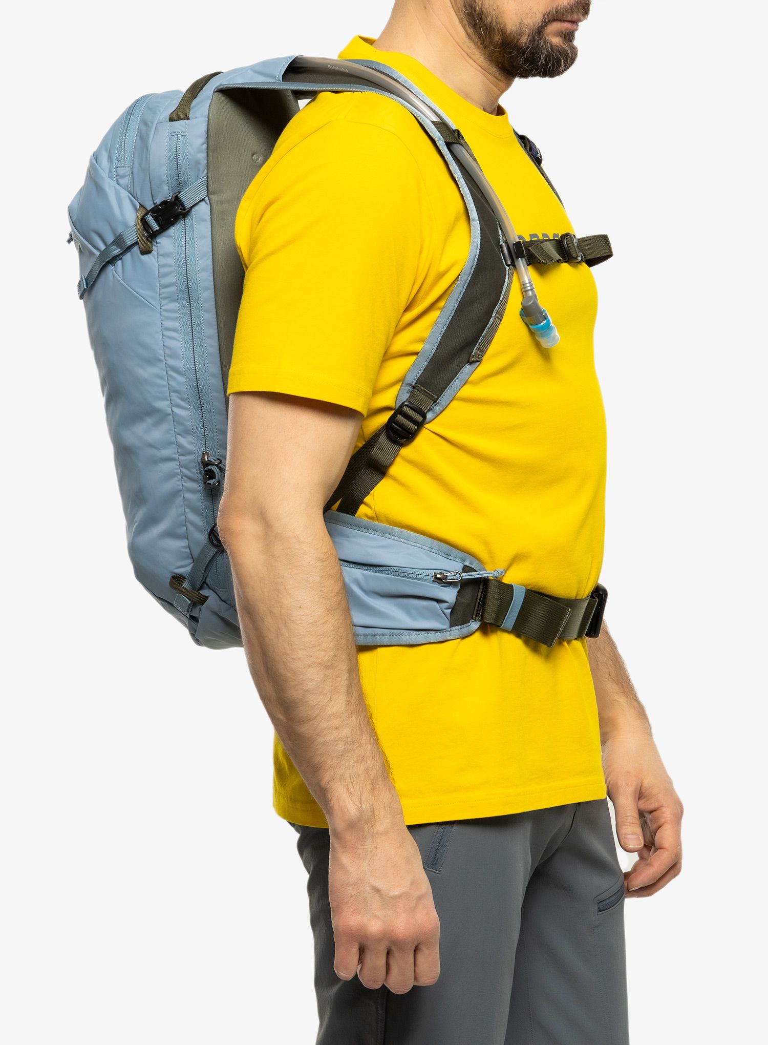 Kolesarski nahrbtnik Patagonia Dirt Roamer Pack 20L - light plume grey