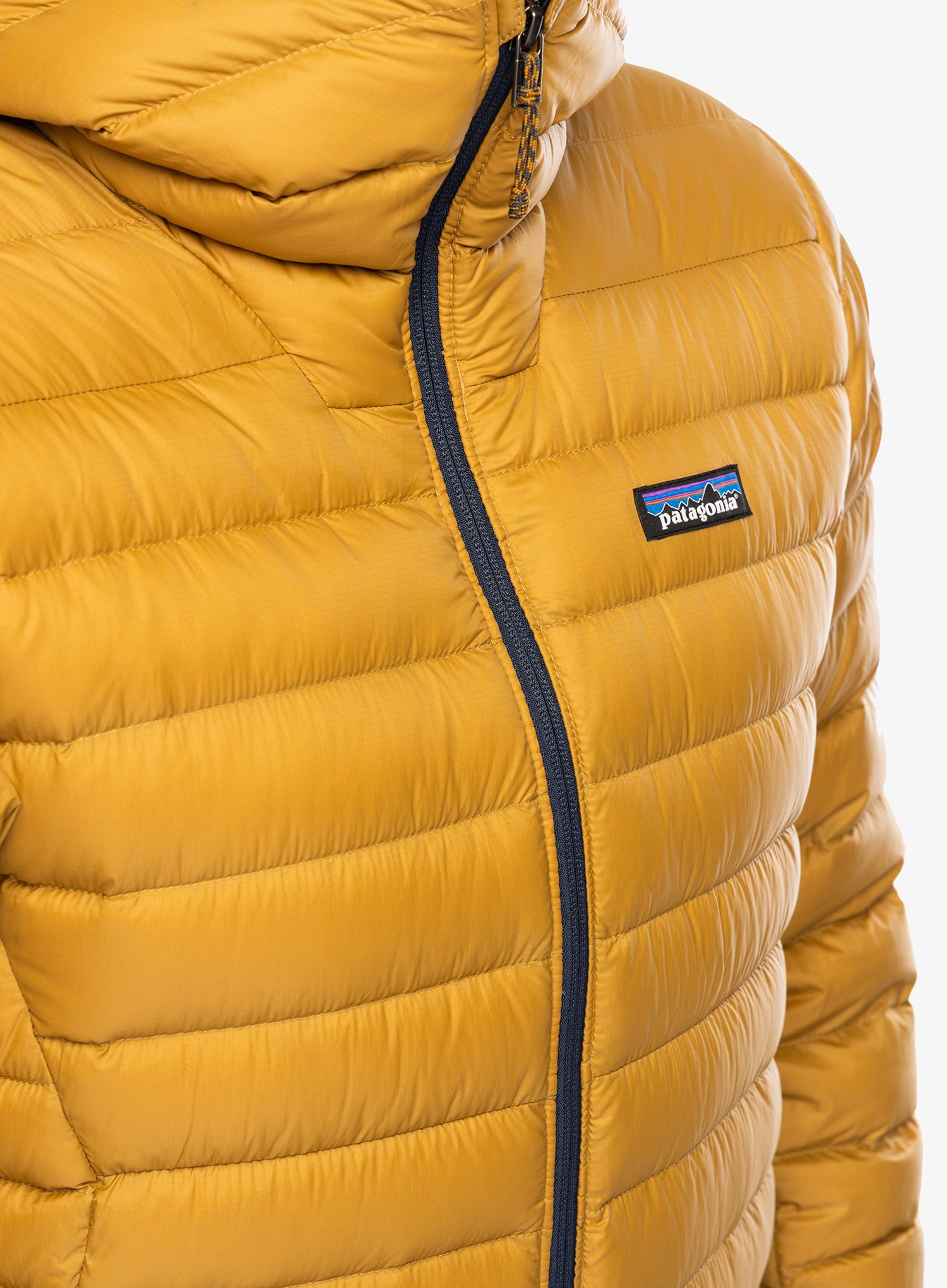 Puhovka Patagonia Down Sweater Hoody - raptor brown
