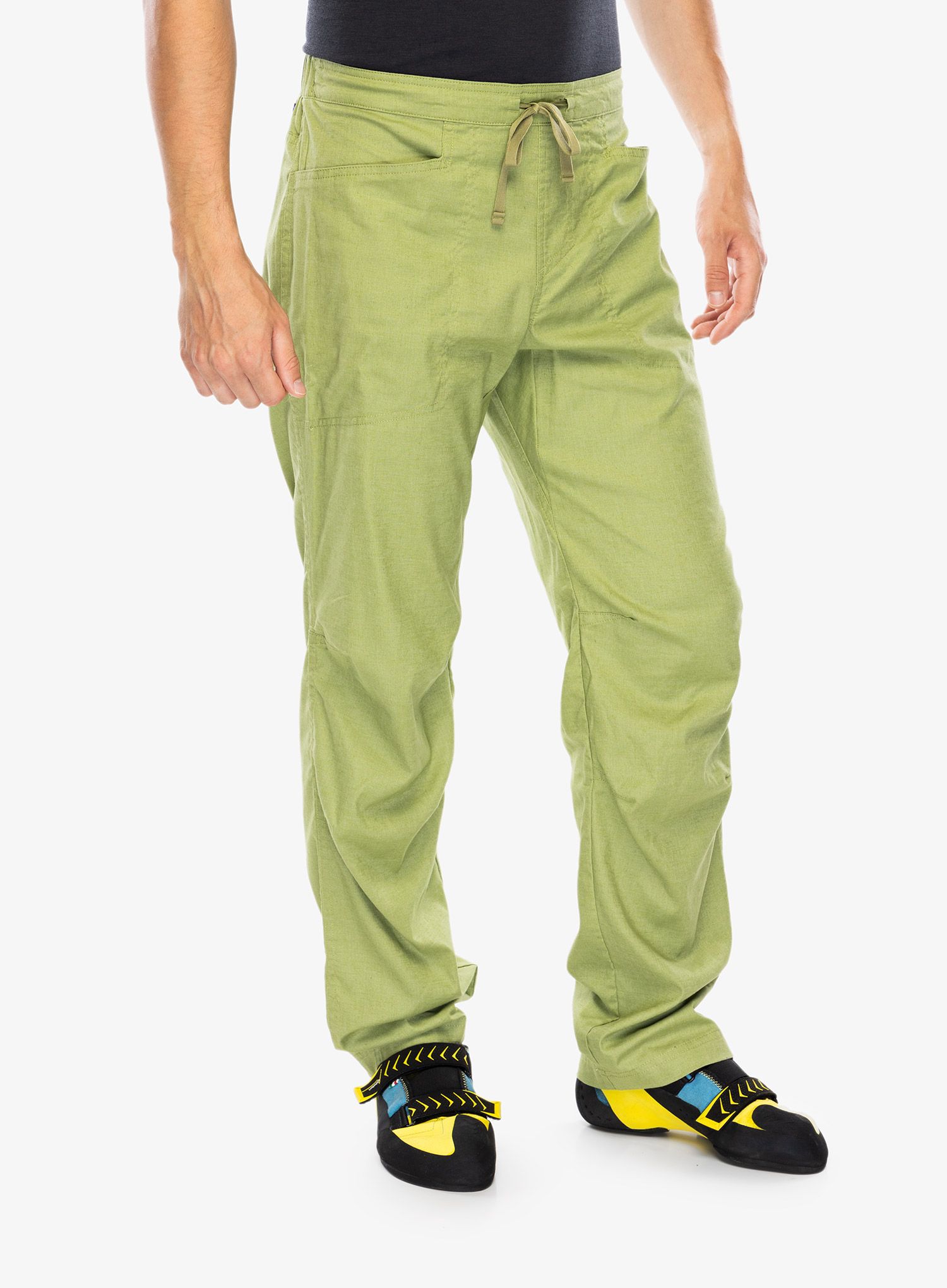 Plezalne hlače Patagonia Hampi Rock Pants - buckhorn green