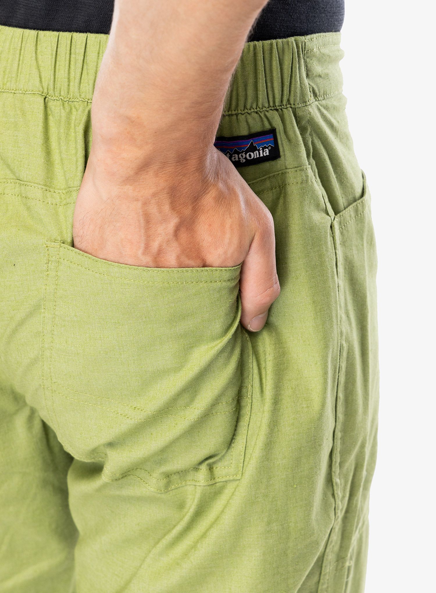 Plezalne hlače Patagonia Hampi Rock Pants - buckhorn green
