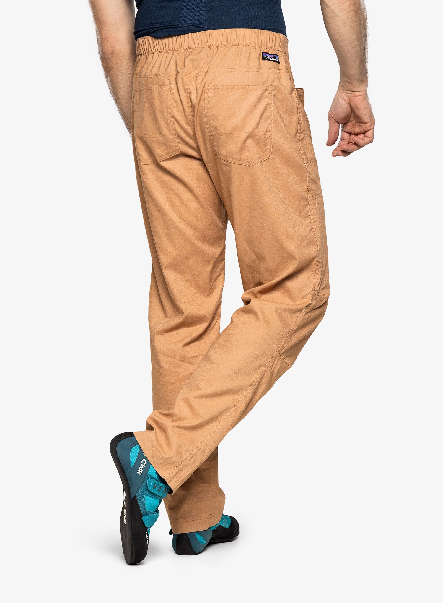Hlače za plezanje Patagonia Hampi Rock Pants  - trip brown