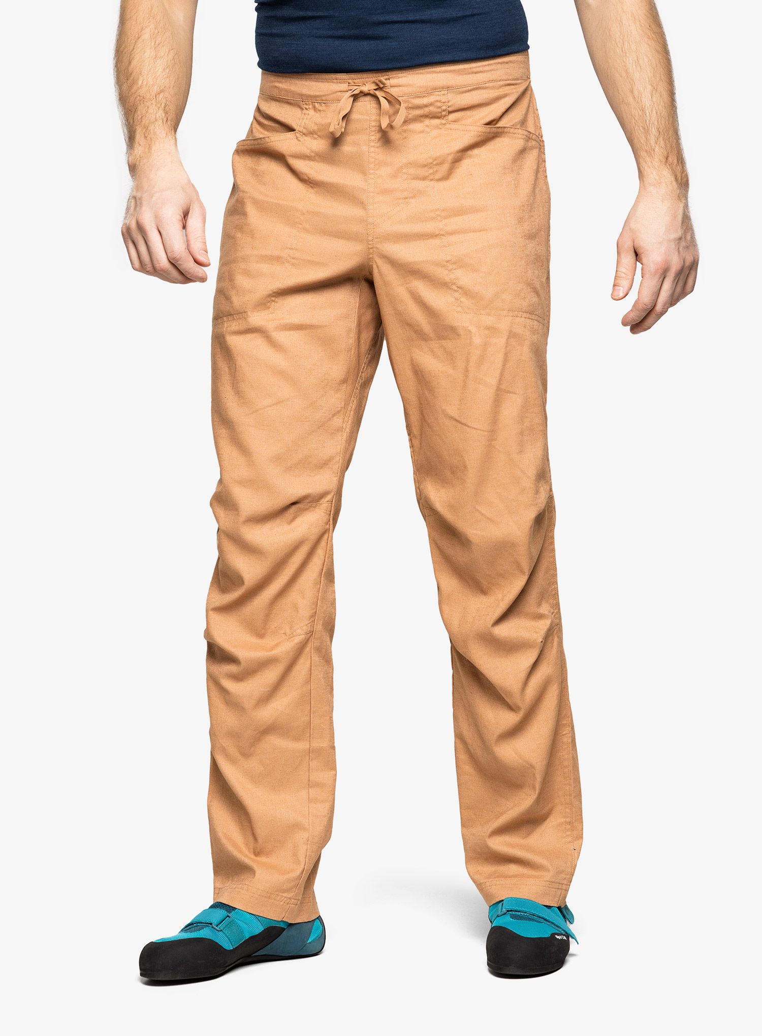 Hlače za plezanje Patagonia Hampi Rock Pants  - trip brown