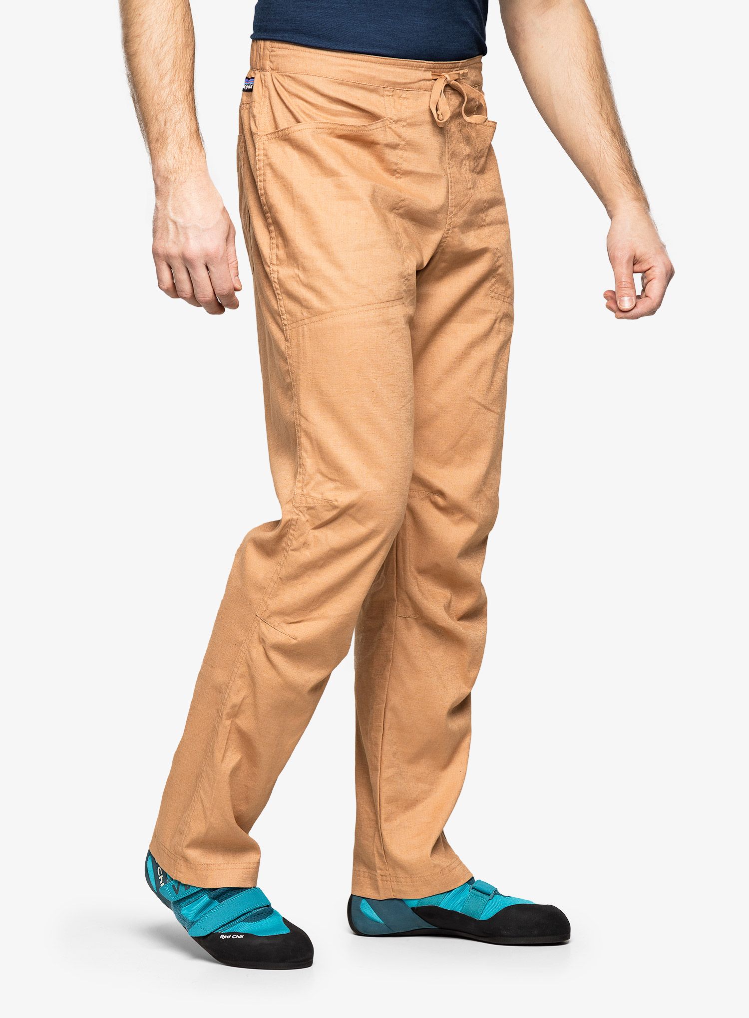 Hlače za plezanje Patagonia Hampi Rock Pants  - trip brown