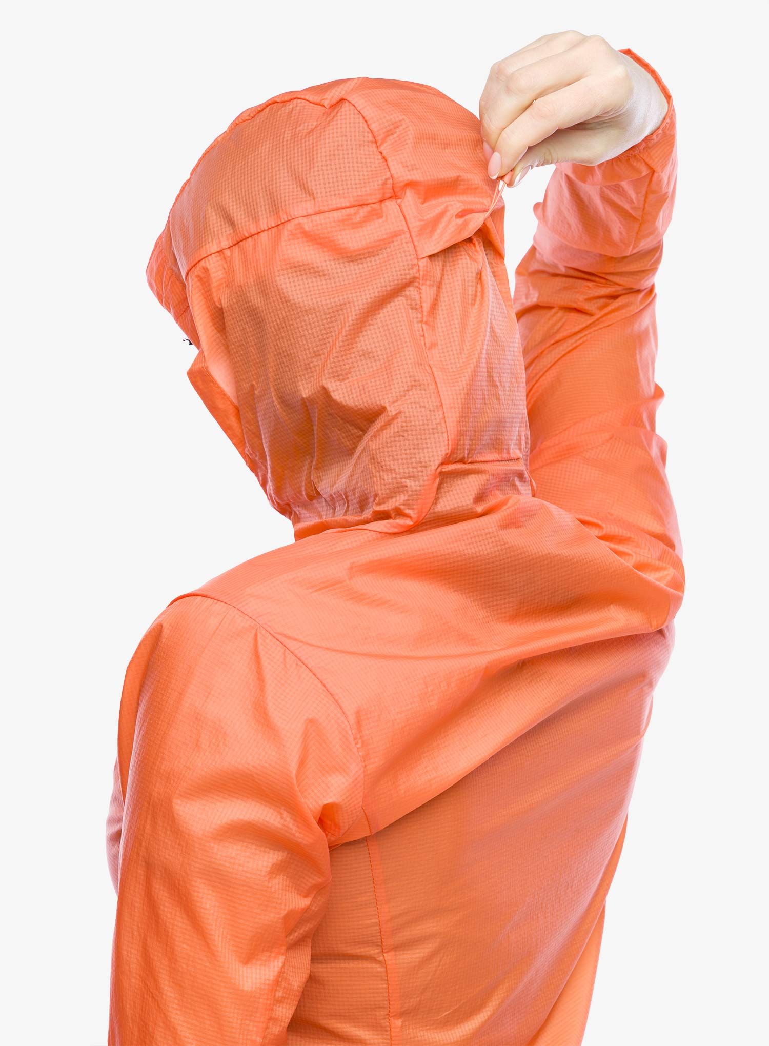 Ženska jakna za tek Patagonia Houdini Jacket - coho coral