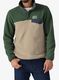 Flis Patagonia Lightweight Synch Snap-T Pullover - seabird grey