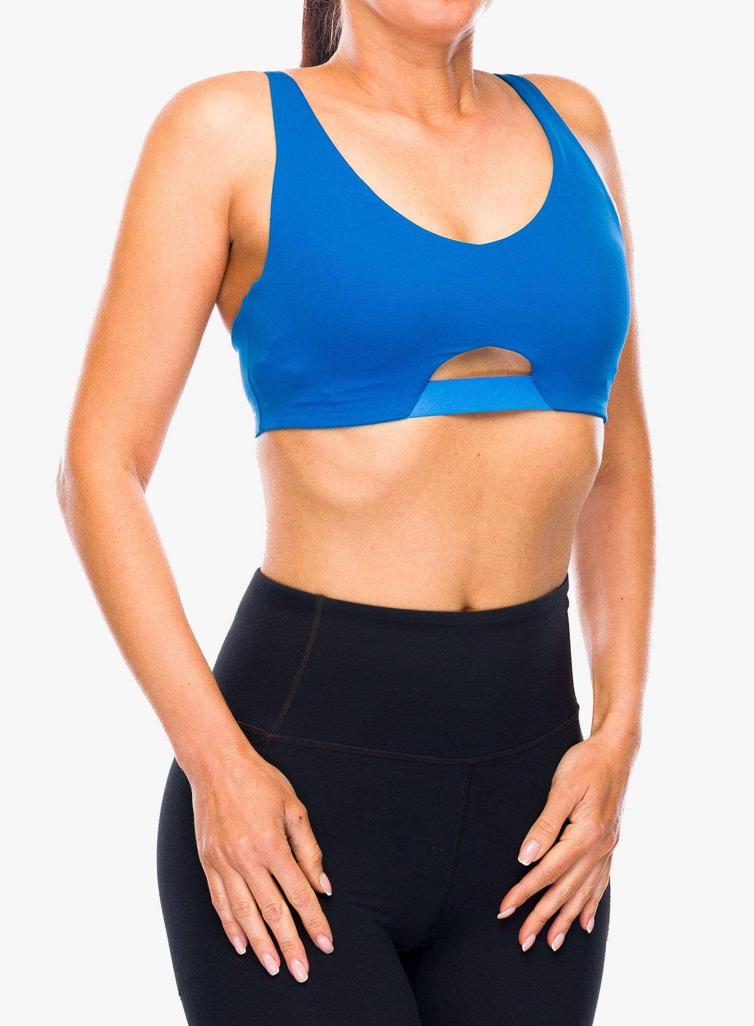 Športni nedrček Patagonia Maipo Low Impact Adjustable Bra - endless blue