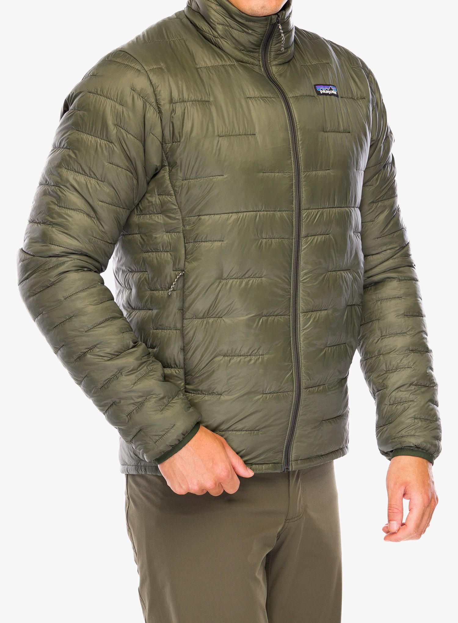 Sintetična jakna Patagonia Micro Puff Jacket - pine needle green