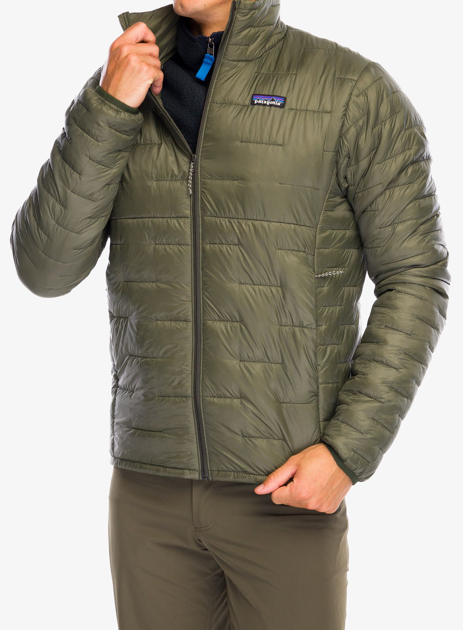Sintetična jakna Patagonia Micro Puff Jacket - pine needle green