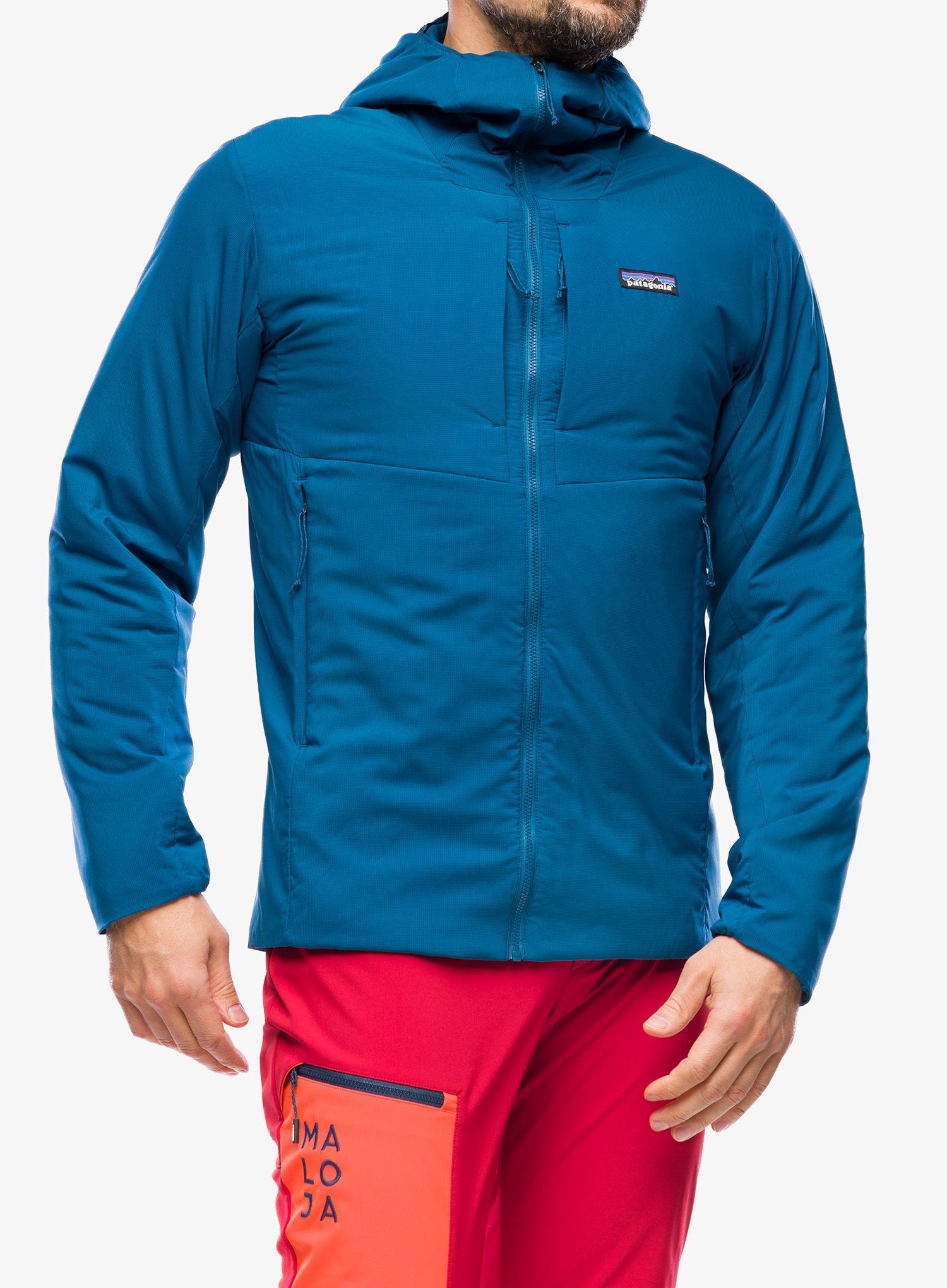Sintetična jakna Patagonia Nano-Air Hoody - lagom blue