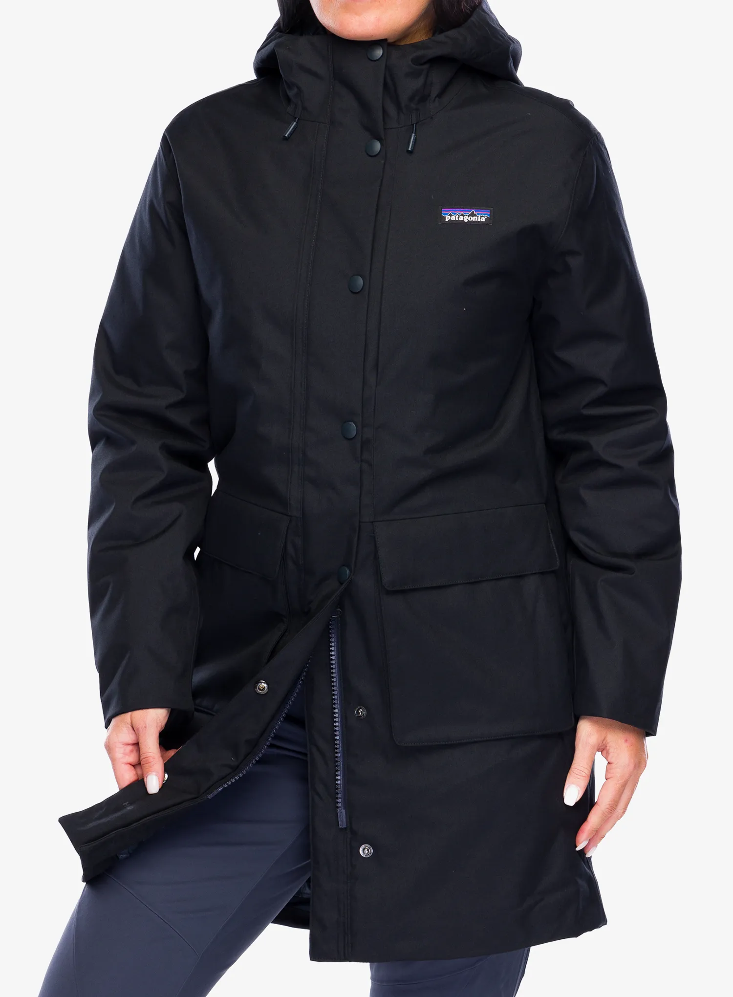 Ženska jakna 3v1 Patagonia Pine Bank 3-in-1 Parka - pitch blue