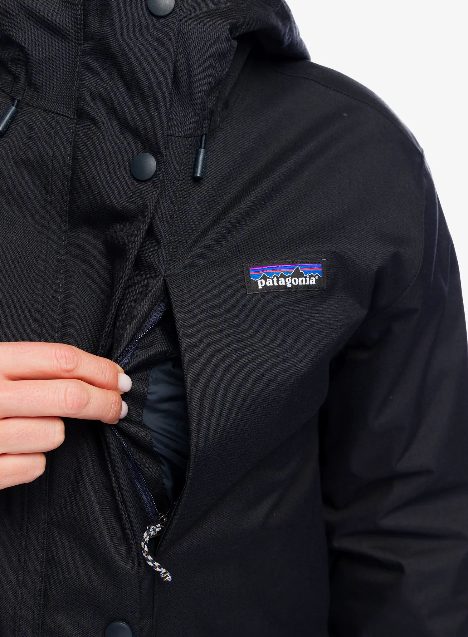 Ženska jakna 3v1 Patagonia Pine Bank 3-in-1 Parka - pitch blue