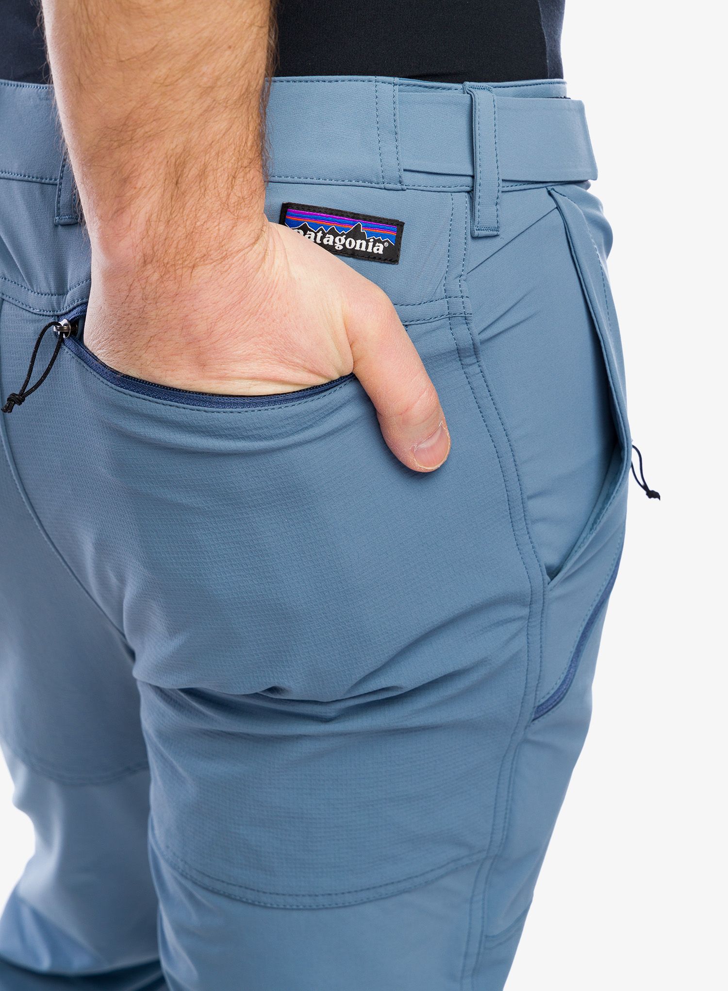 Pohodne hlače Patagonia Point Peak Trail Pants - Reg - utility blue