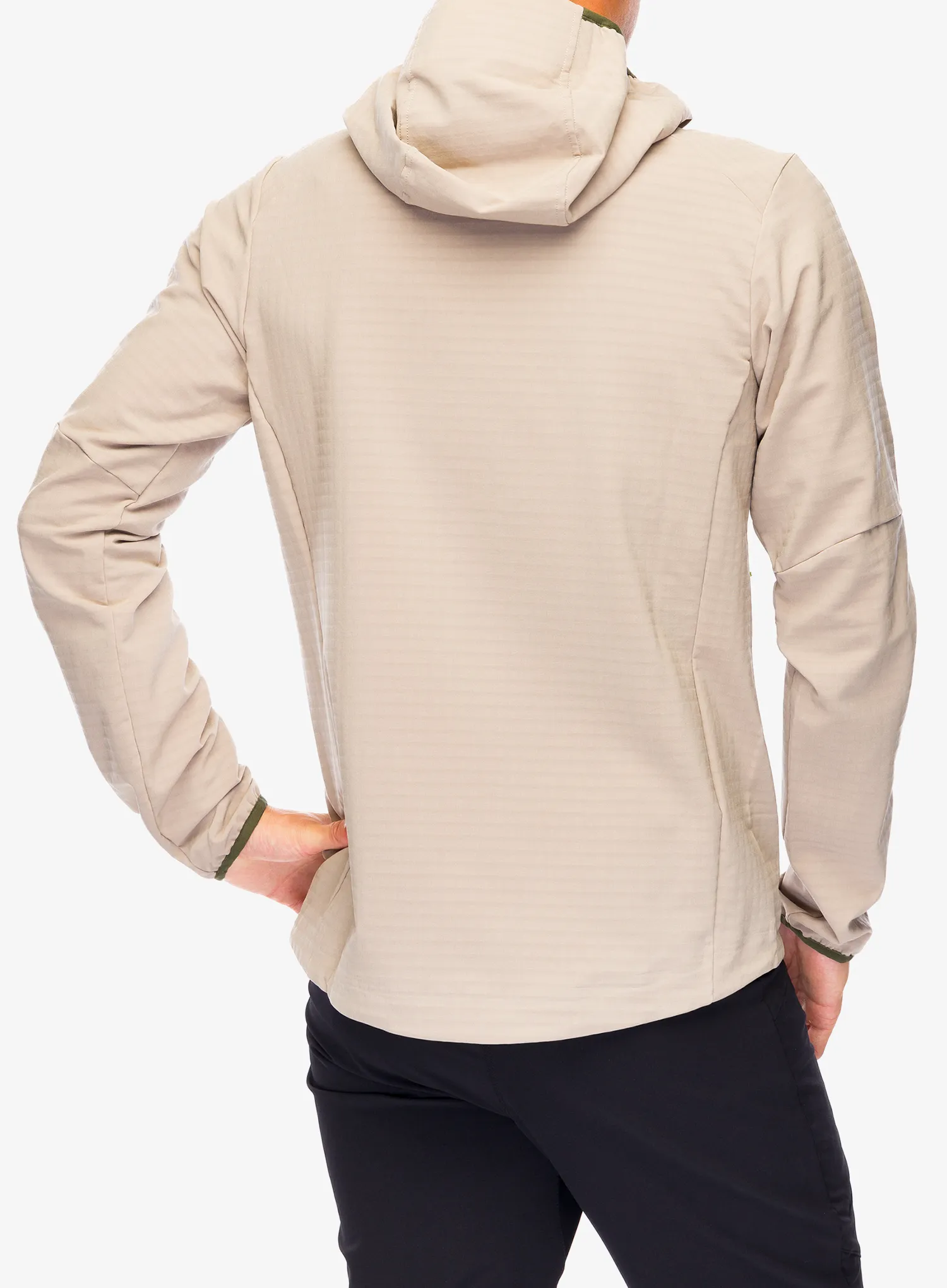 Softshell jakna Patagonia R1 TechFace Hoody - seabird grey