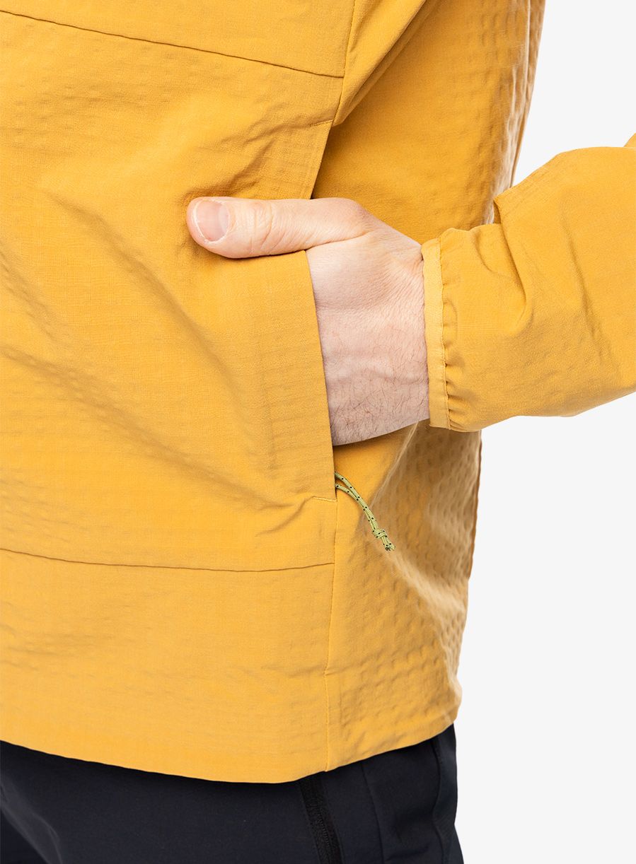 Softshell jakna Patagonia R1 TechFace Jacket - pufferfish gold