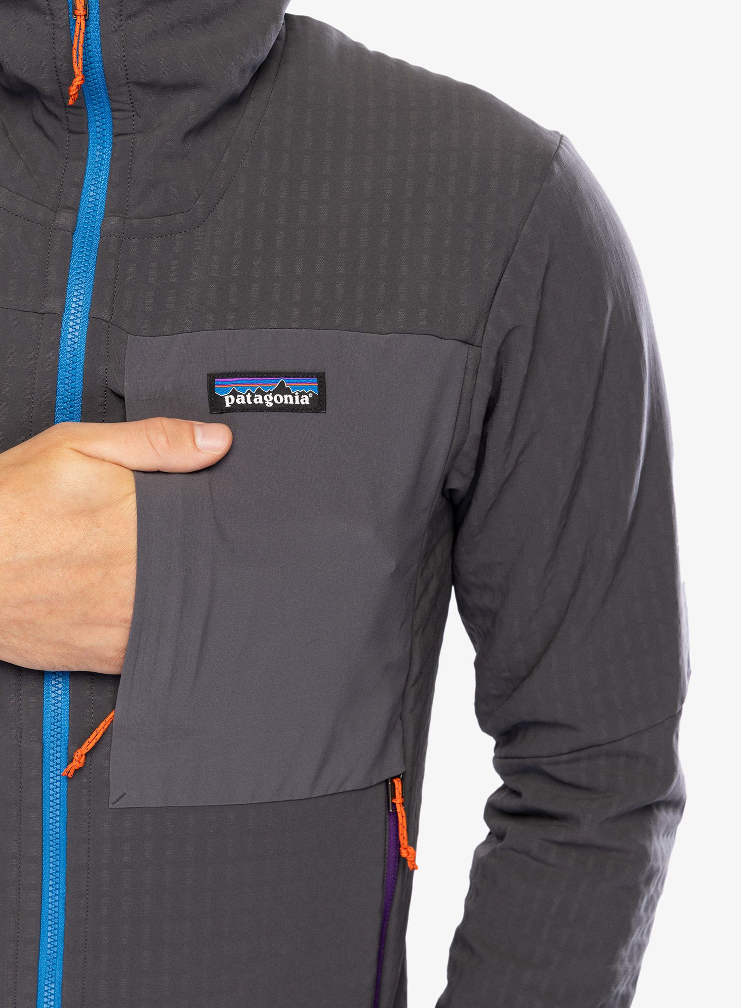 Softshell jakna Patagonia R2 TechFace Jacket - forge grey