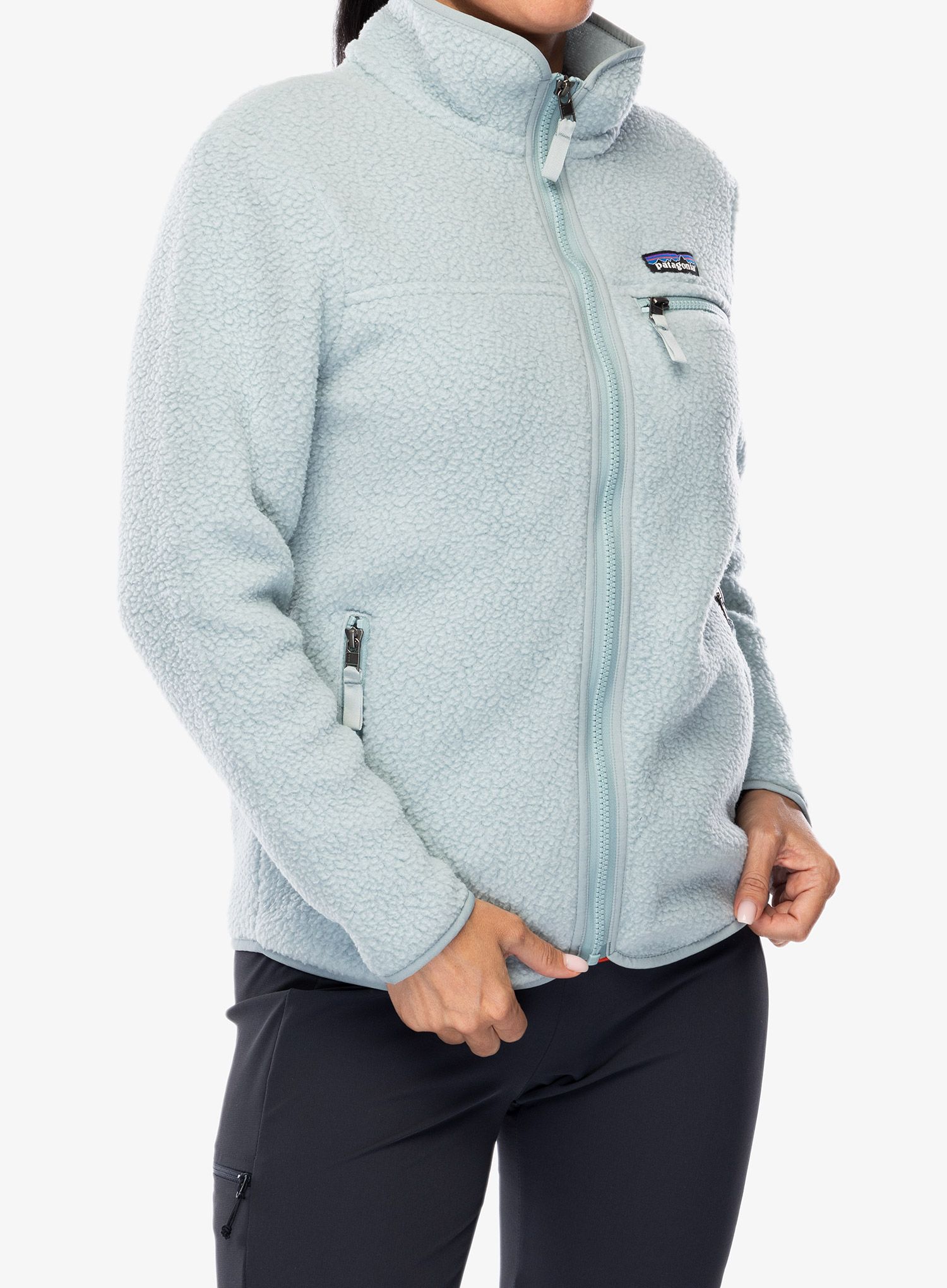 Ženski flis Patagonia Retro Pile Jacket - thermal blue