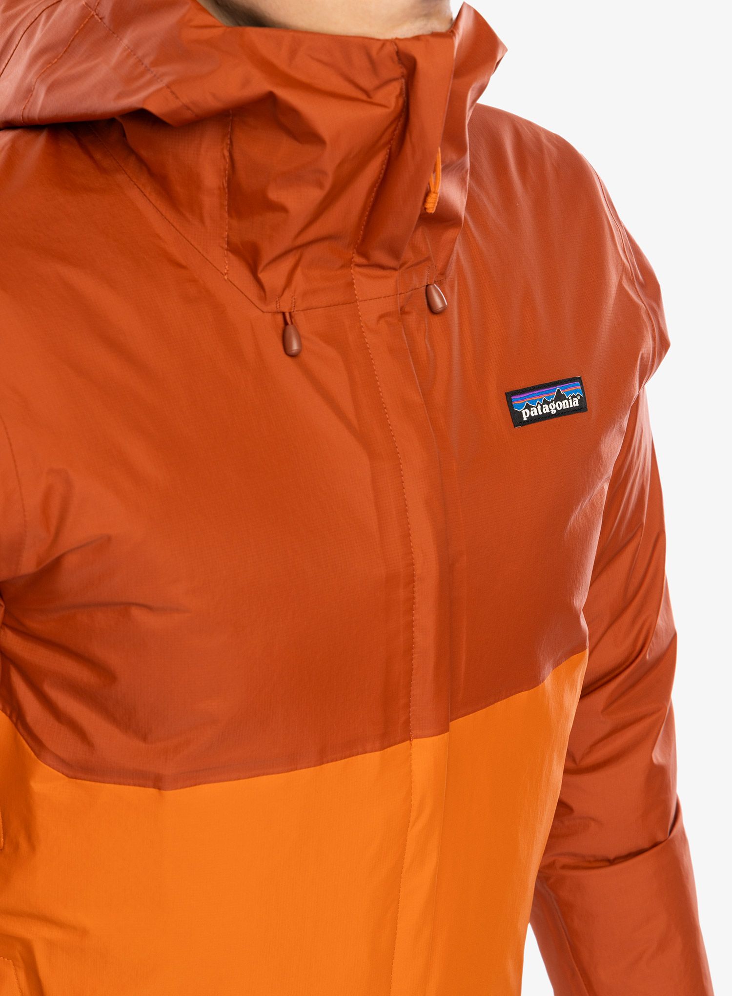 Nepremočljiva jakna Patagonia Torrentshell 3L Jacket - redtail rust