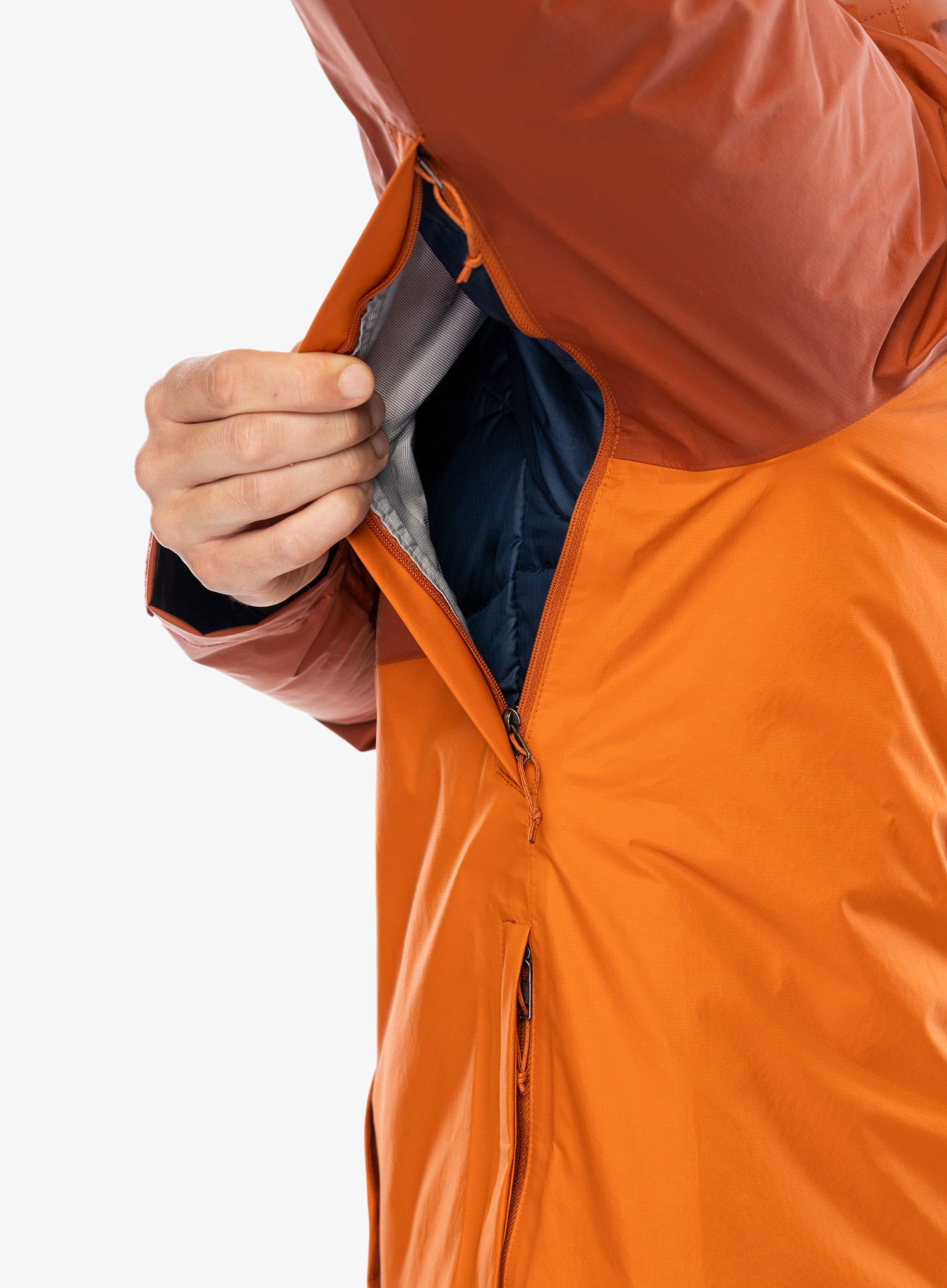 Nepremočljiva jakna Patagonia Torrentshell 3L Jacket - redtail rust