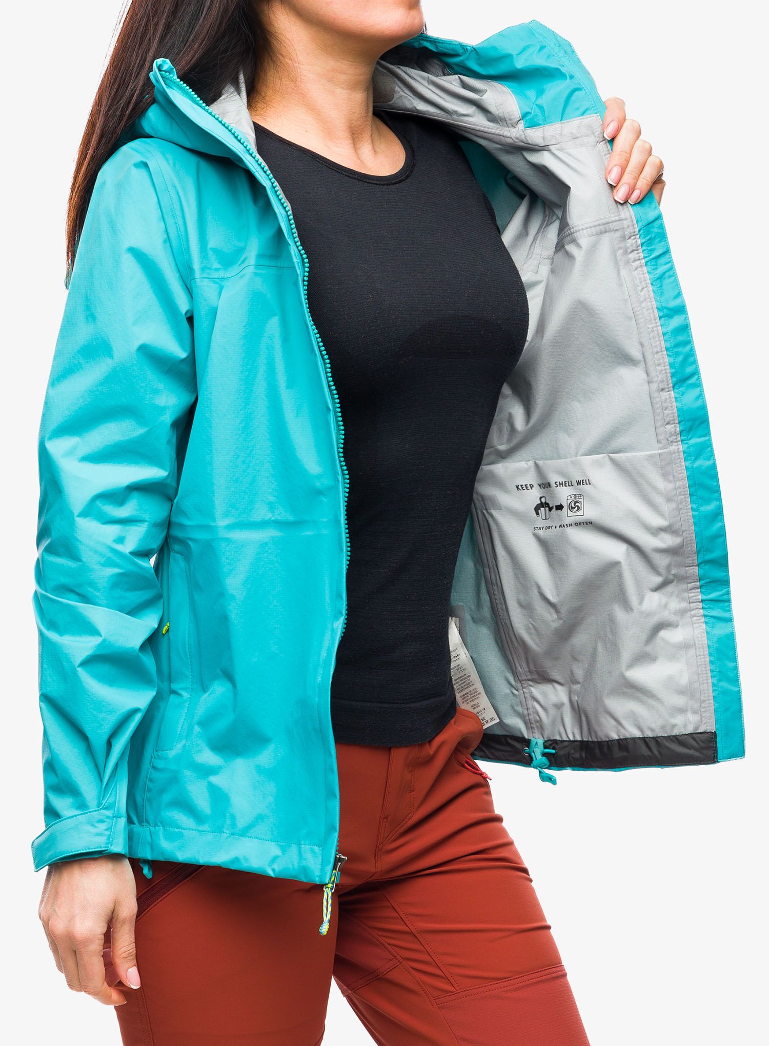 Ženska nepremočljiva jakna Patagonia Torrentshell 3L Jacket - subtidal blue