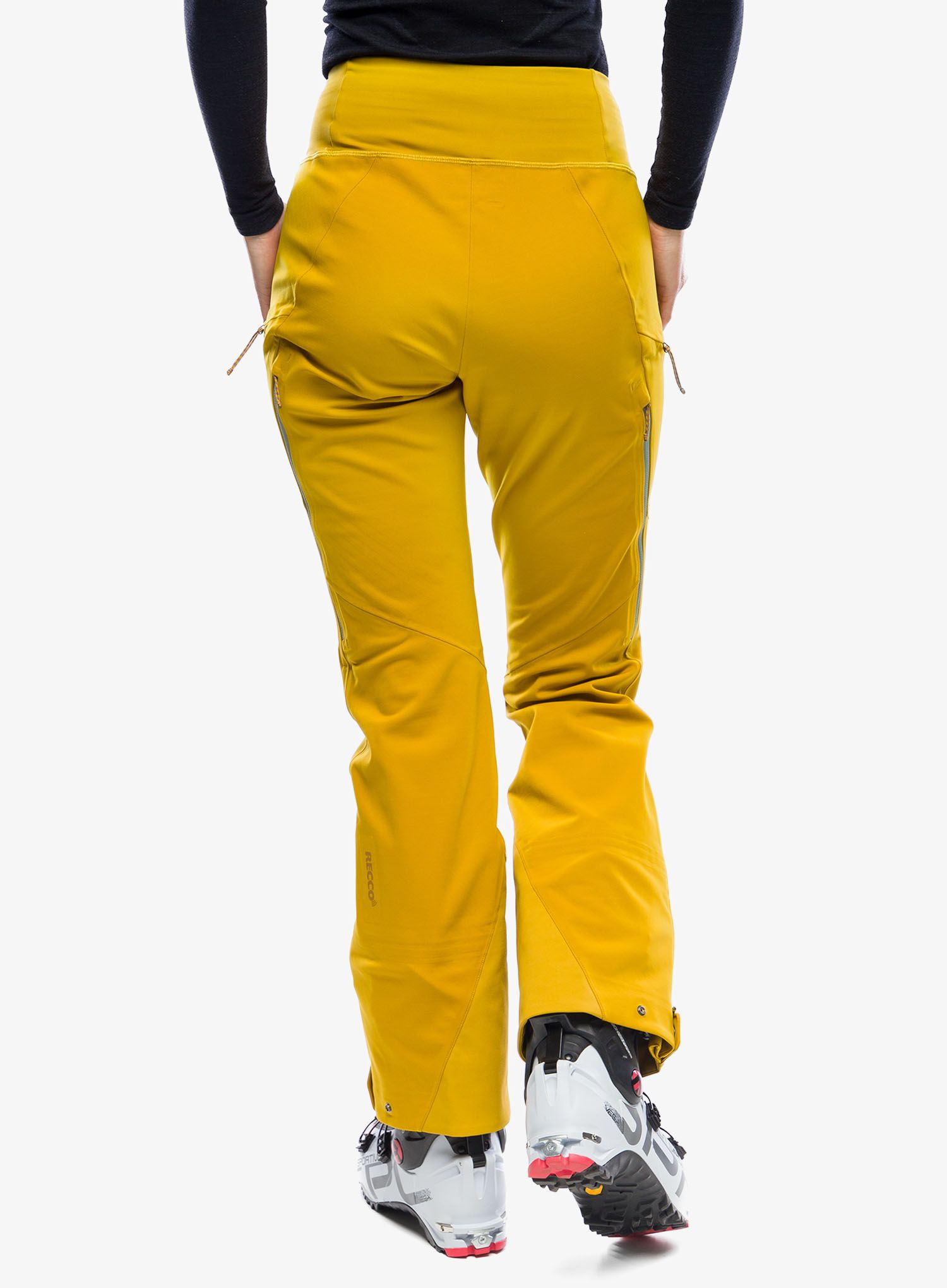 Ženske hlače za turno smučanje Patagonia Upstride Pants - cosmic gold