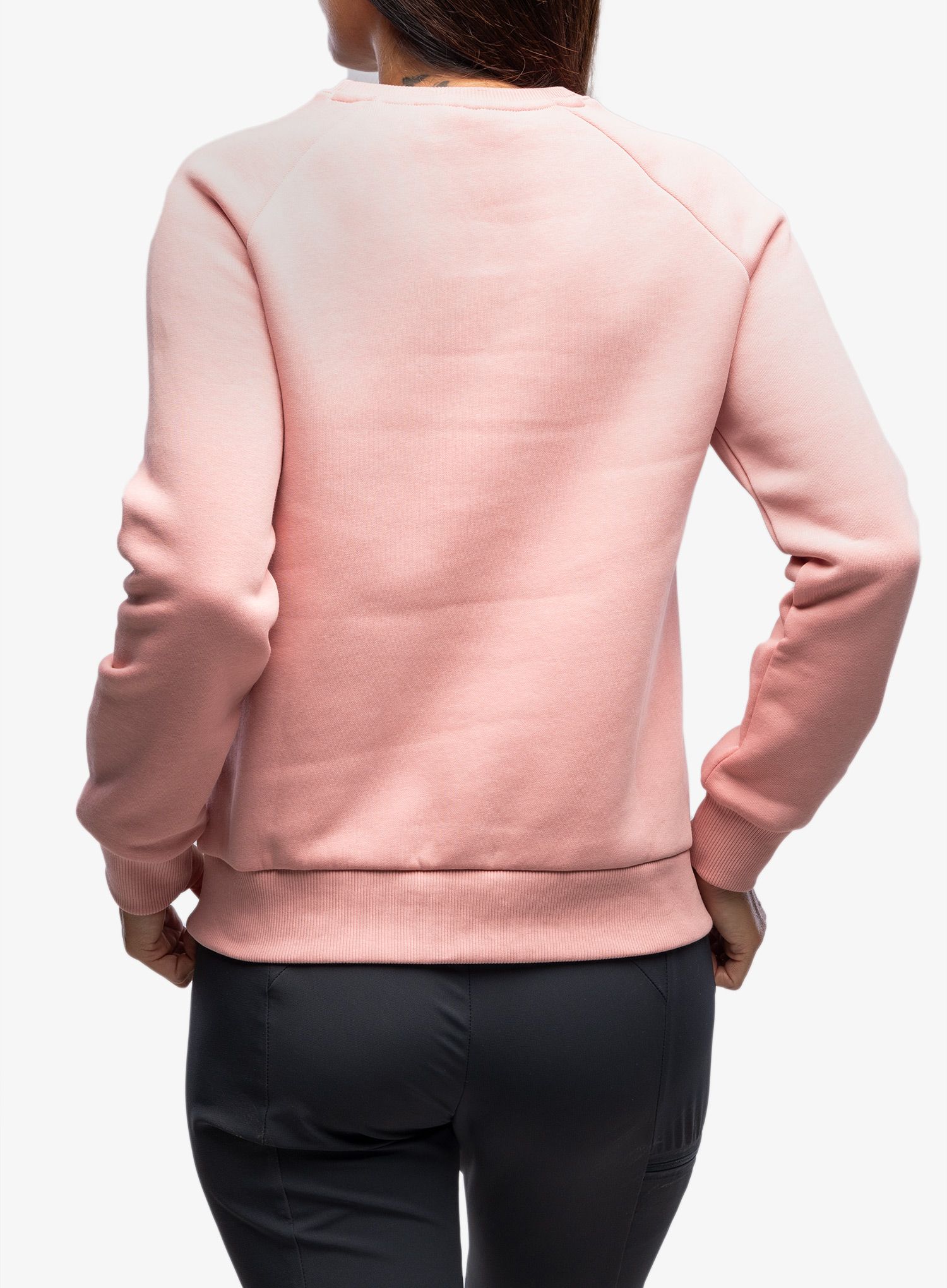 Jopica brez kapuce ženska Peak Performance Original Crew - warm blush