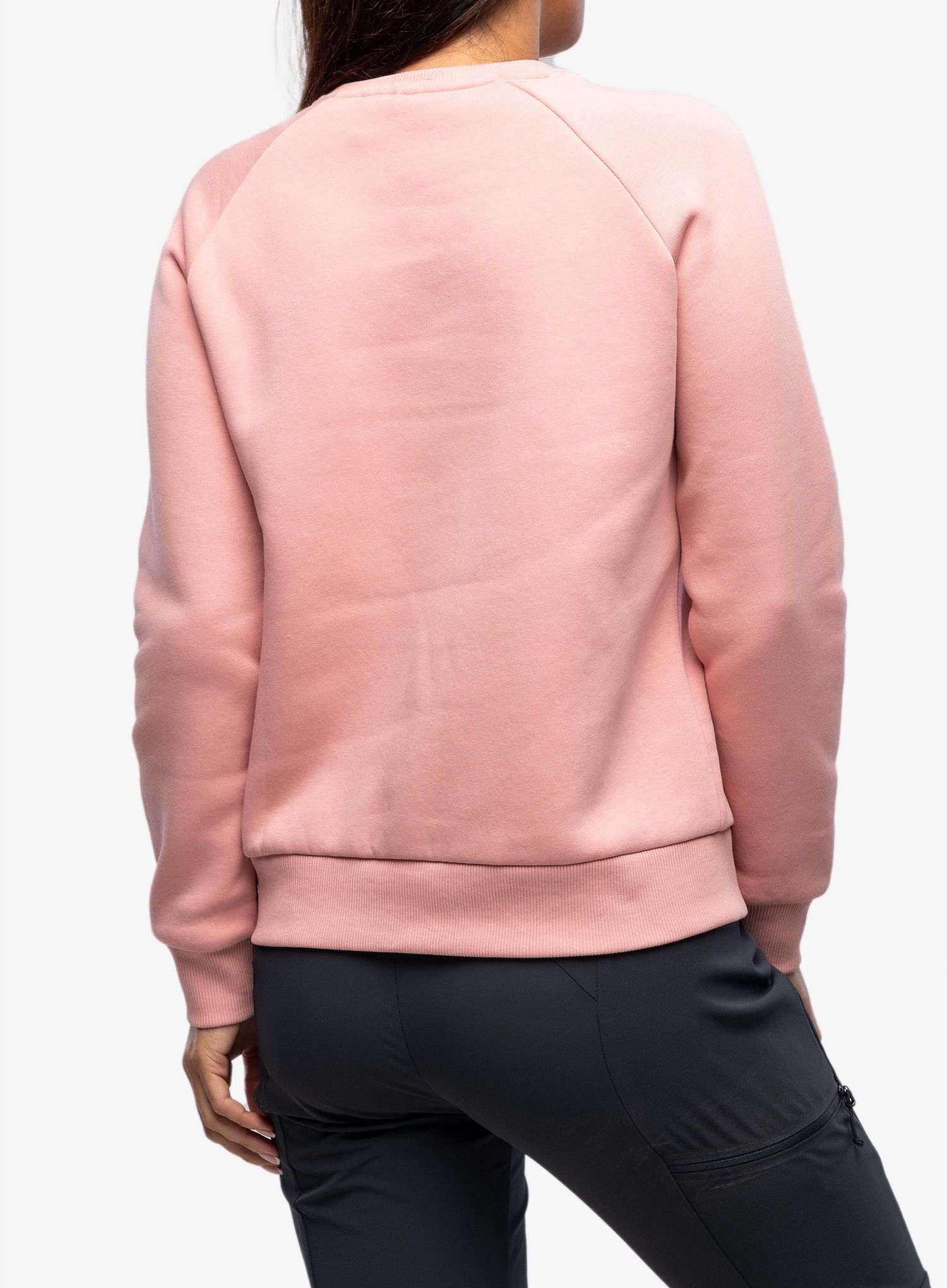 Jopica brez kapuce ženska Peak Performance Original Crew - warm blush