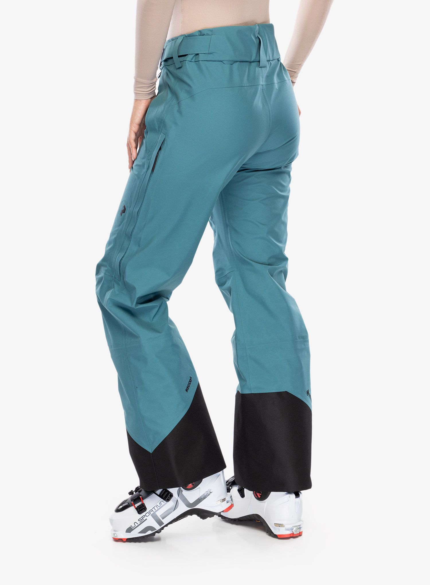 Ženske smučarske hlače Peak Performance Vertical GORE-TEX 3L Pants - hydro fresh
