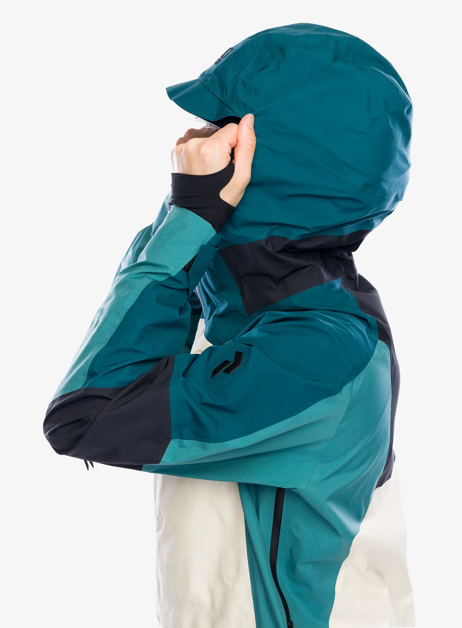 Smučarska jakna Peak Performance Vertical GORE-TEX Pro Jacket - infinity teel
