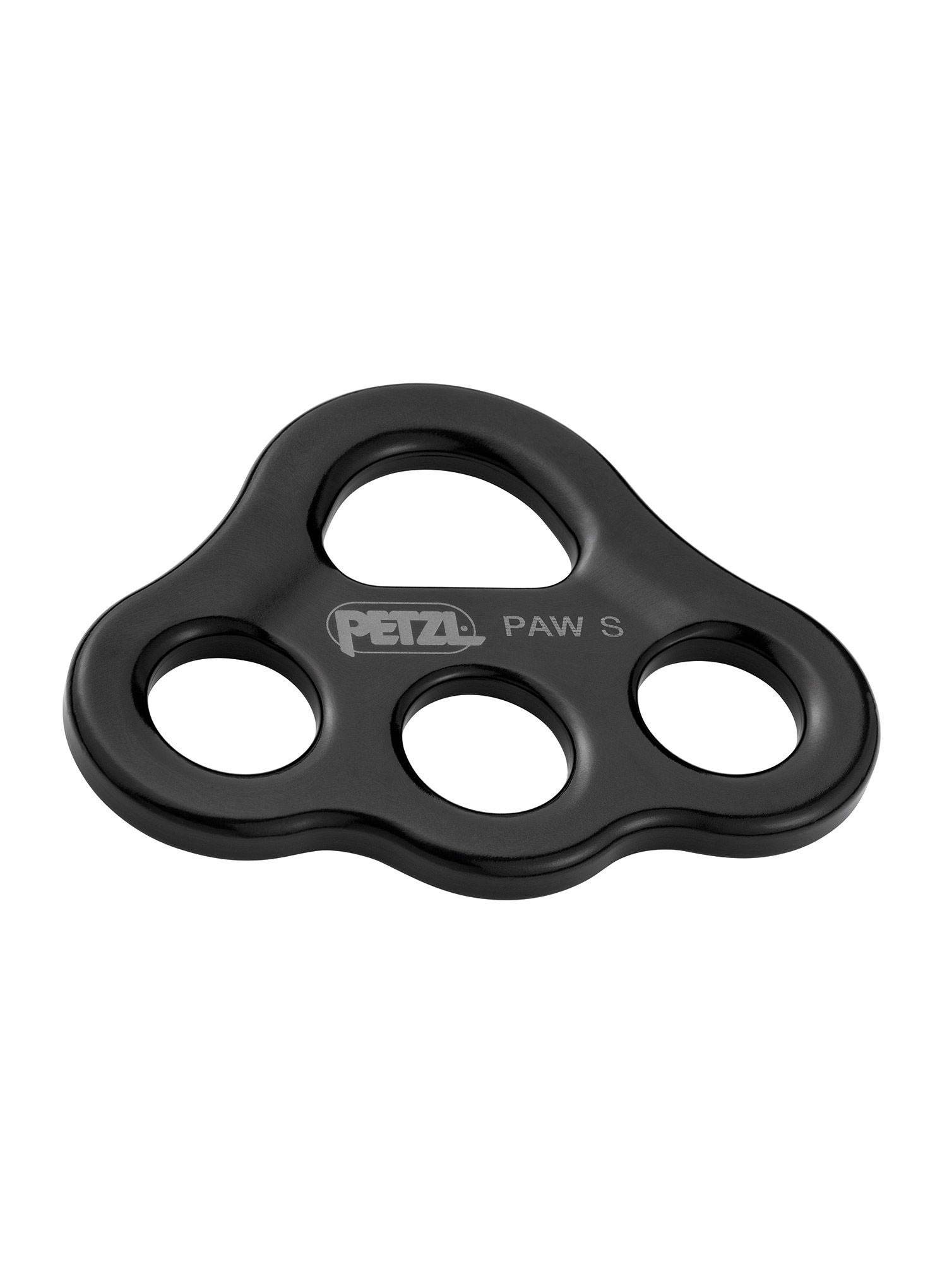 Sidriščna ploščica Petzl Paw S - black