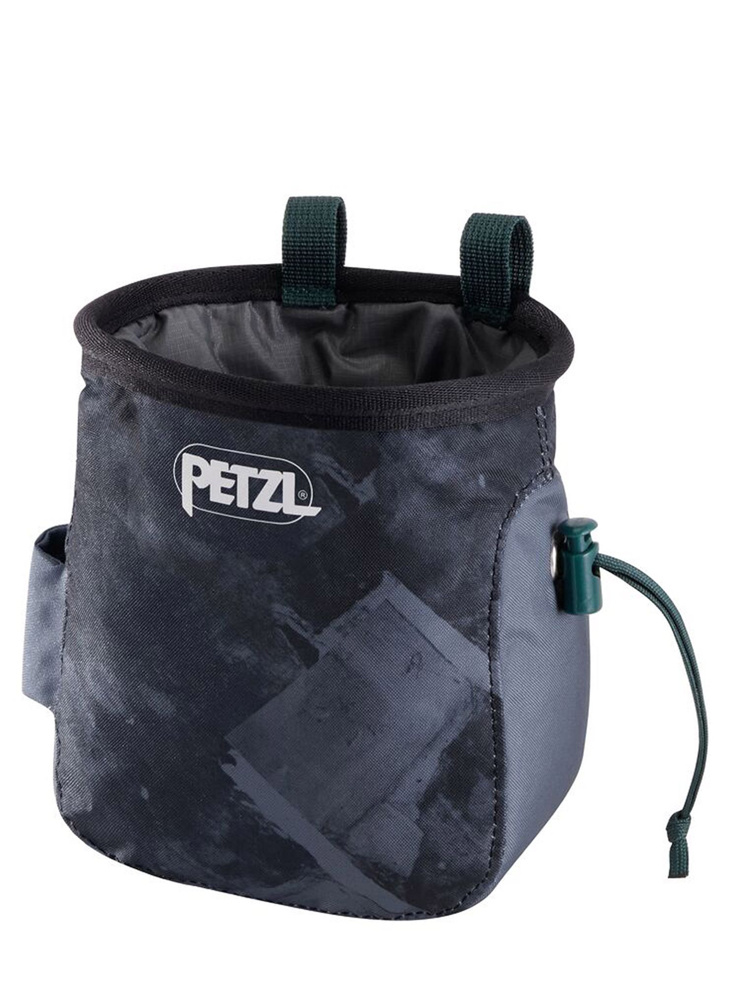 Torbica za magnezij Petzl Saka - dark grey