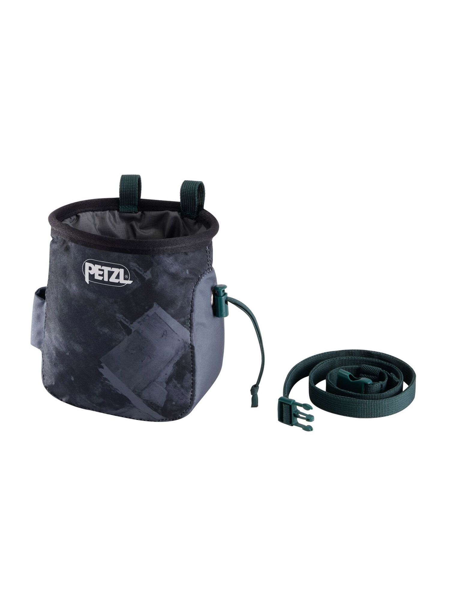 Torbica za magnezij Petzl Saka - dark grey