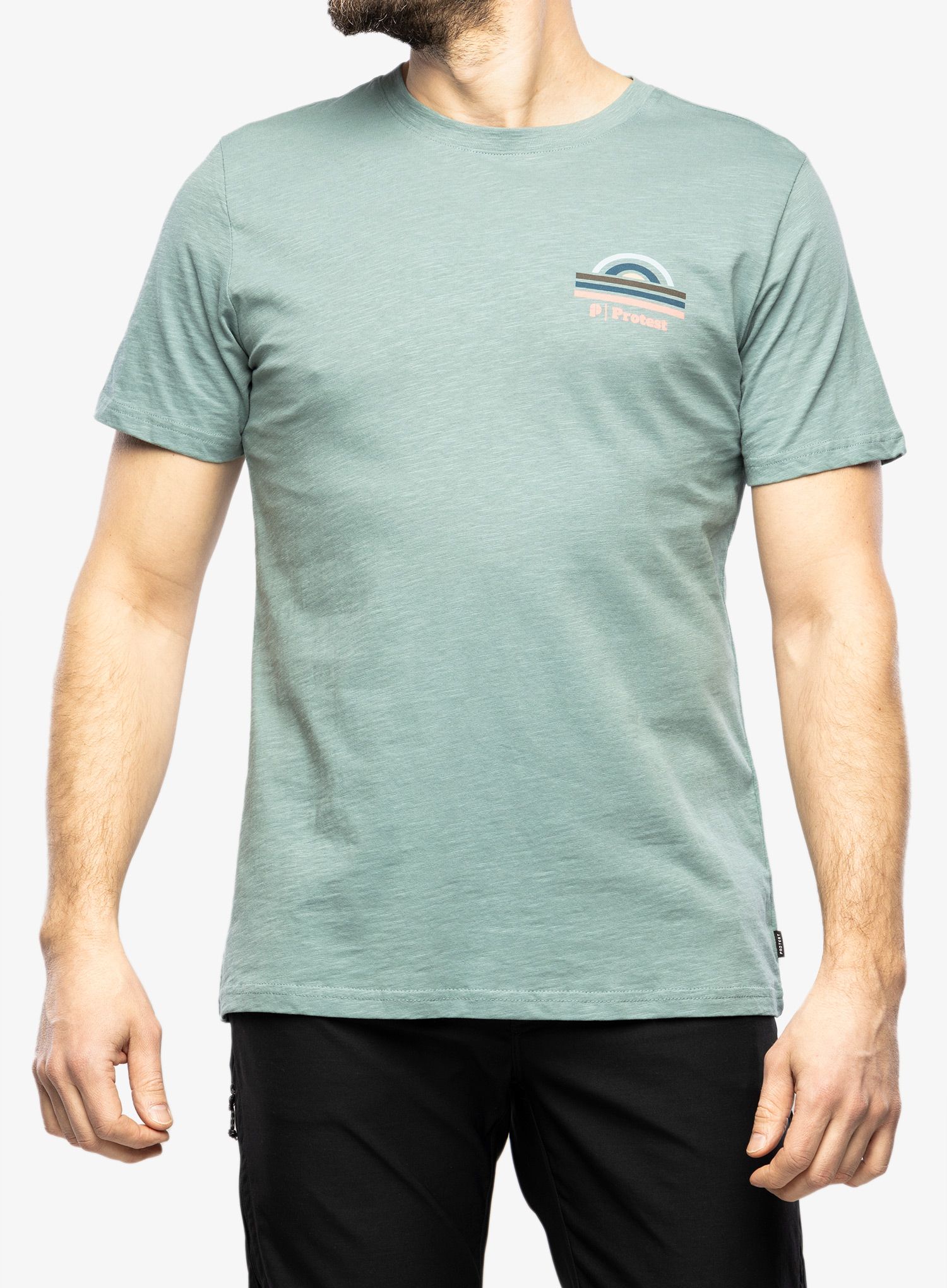 Bombažna majica moška Protest Prtholbox T-Shirt - arctic green