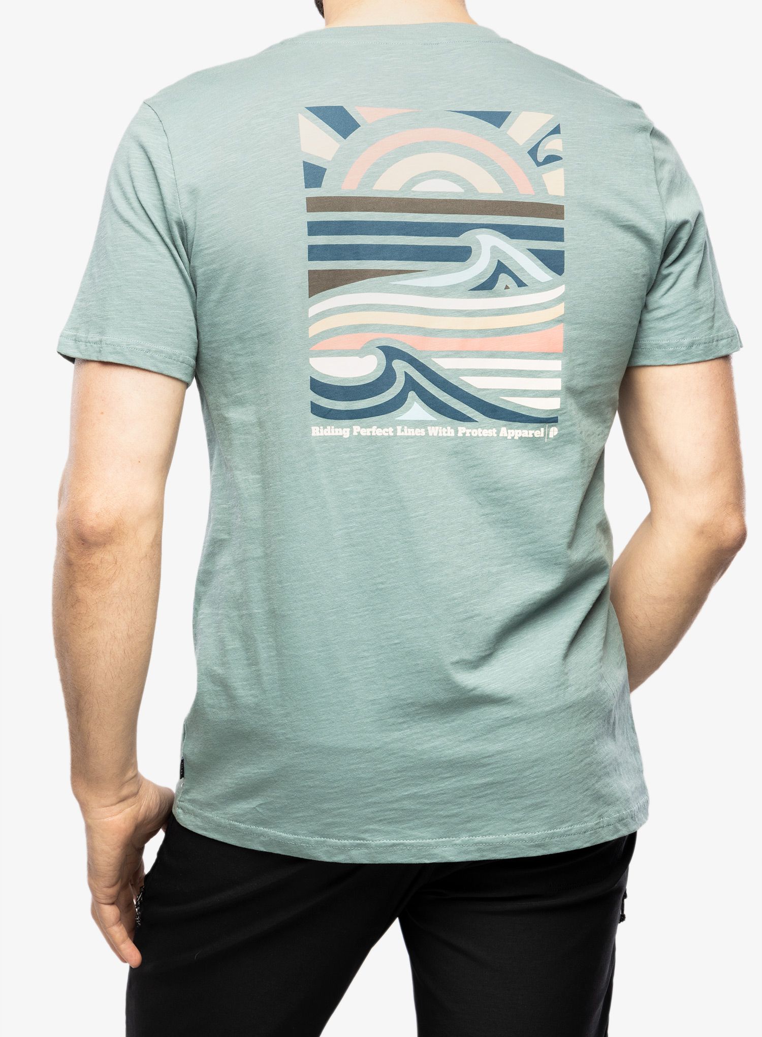 Bombažna majica moška Protest Prtholbox T-Shirt - arctic green