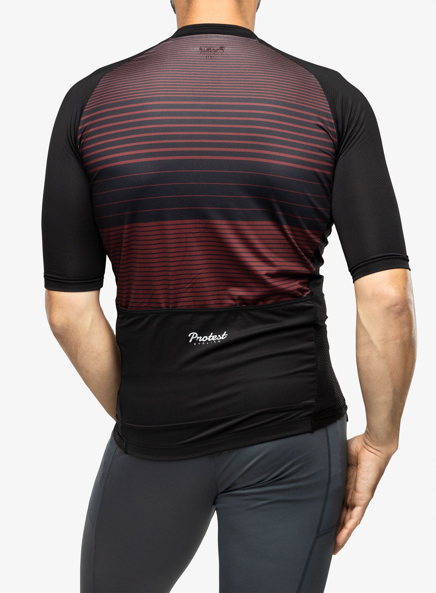 Kolesarska majica Protest Prtkoblet Cycling Jersey Short Sleeve - true black