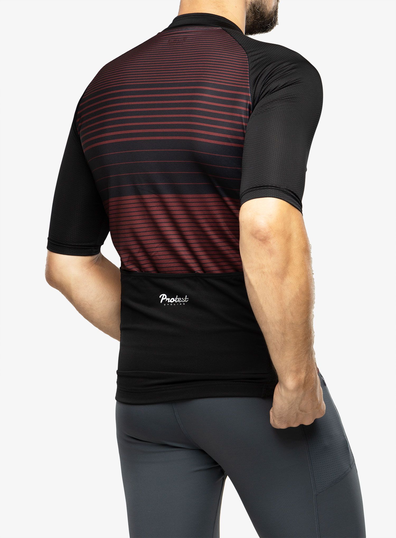 Kolesarska majica Protest Prtkoblet Cycling Jersey Short Sleeve - true black